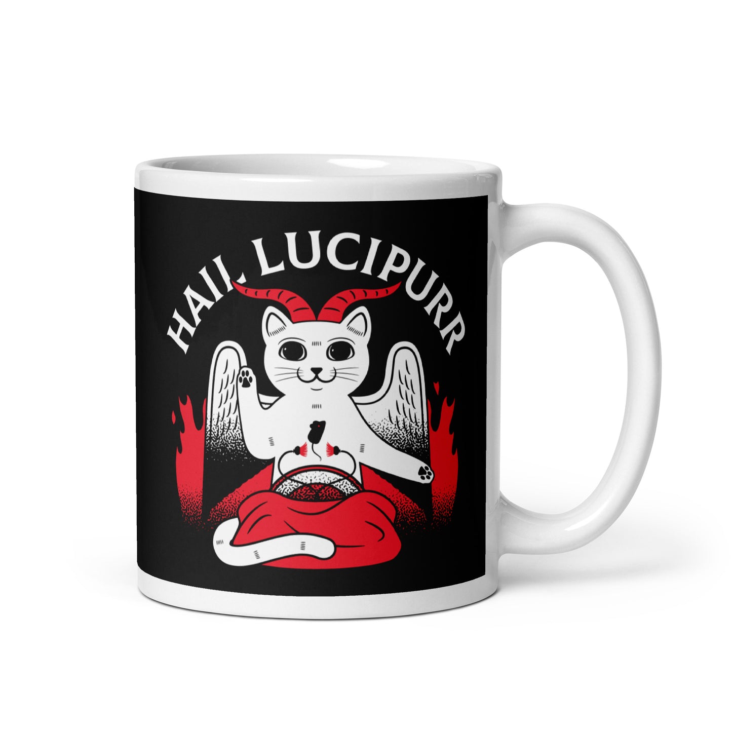 Hail Lucipurr Mug