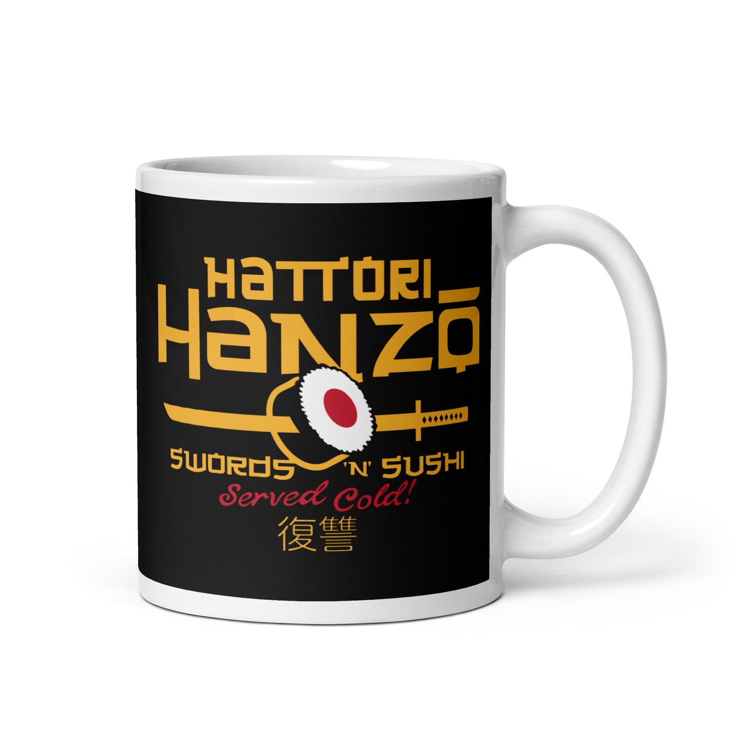 Hattori Hanzo Swords 'n' Sushi Mug