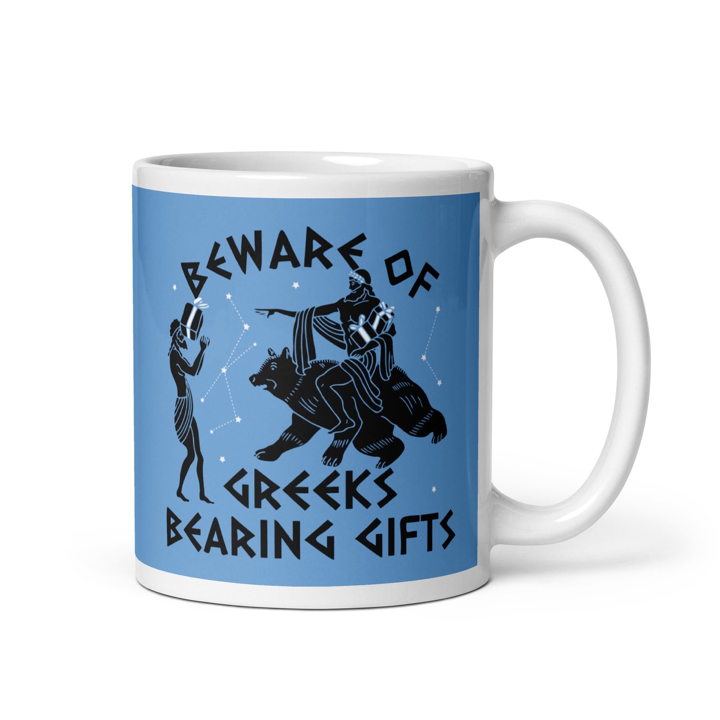 Beware Of Greeks Bearing Gifts Mug