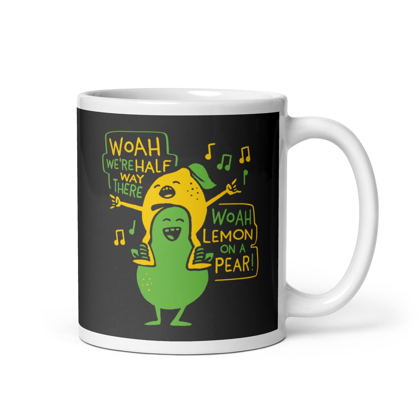 Lemon On A Pear Mug