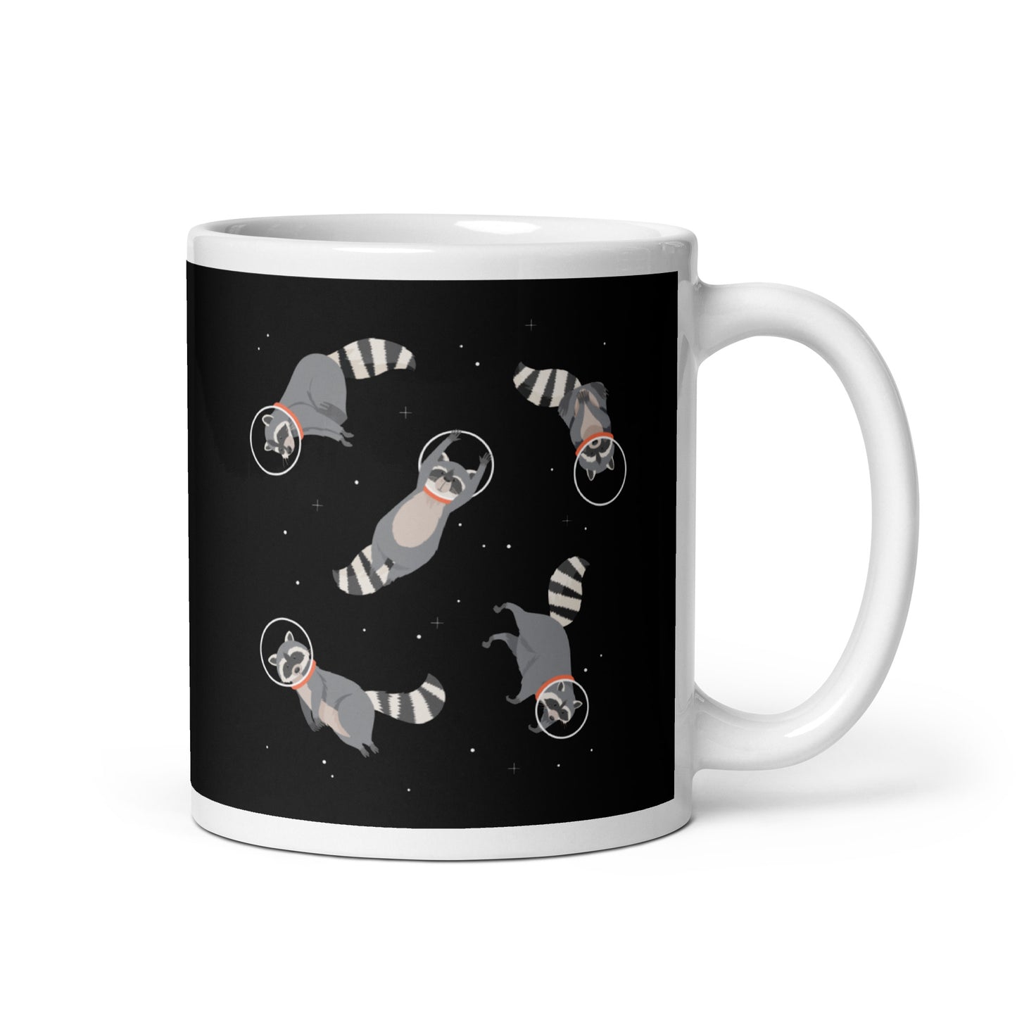 Raccoons In Space Mug