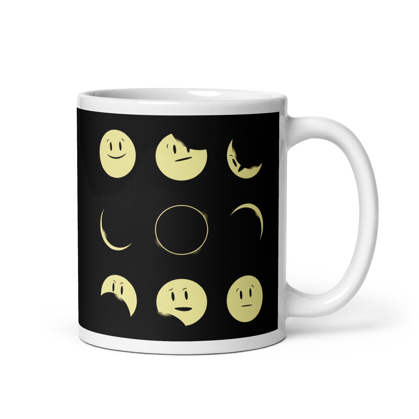 Eclipse Emoji Mug