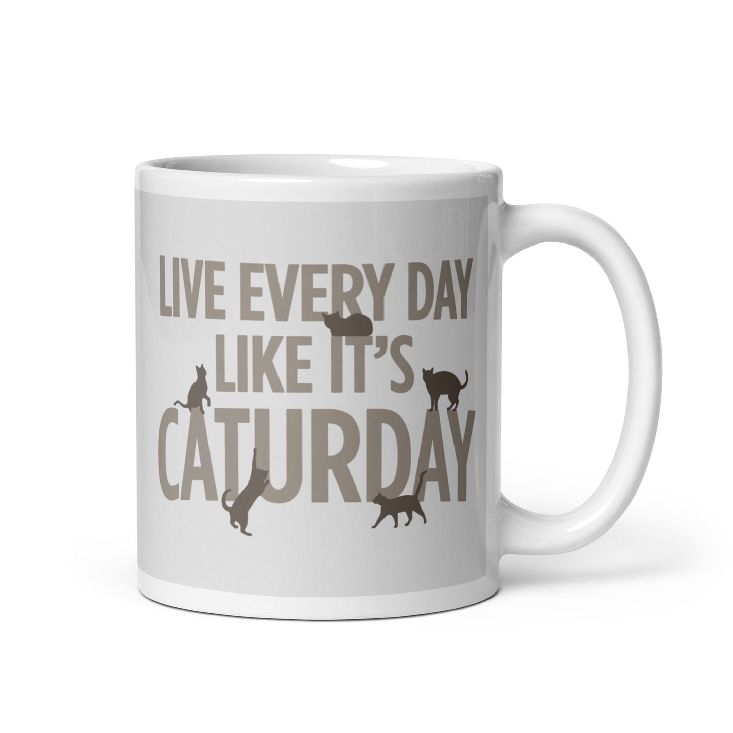 Live Every Day Like It's Caturday Mug