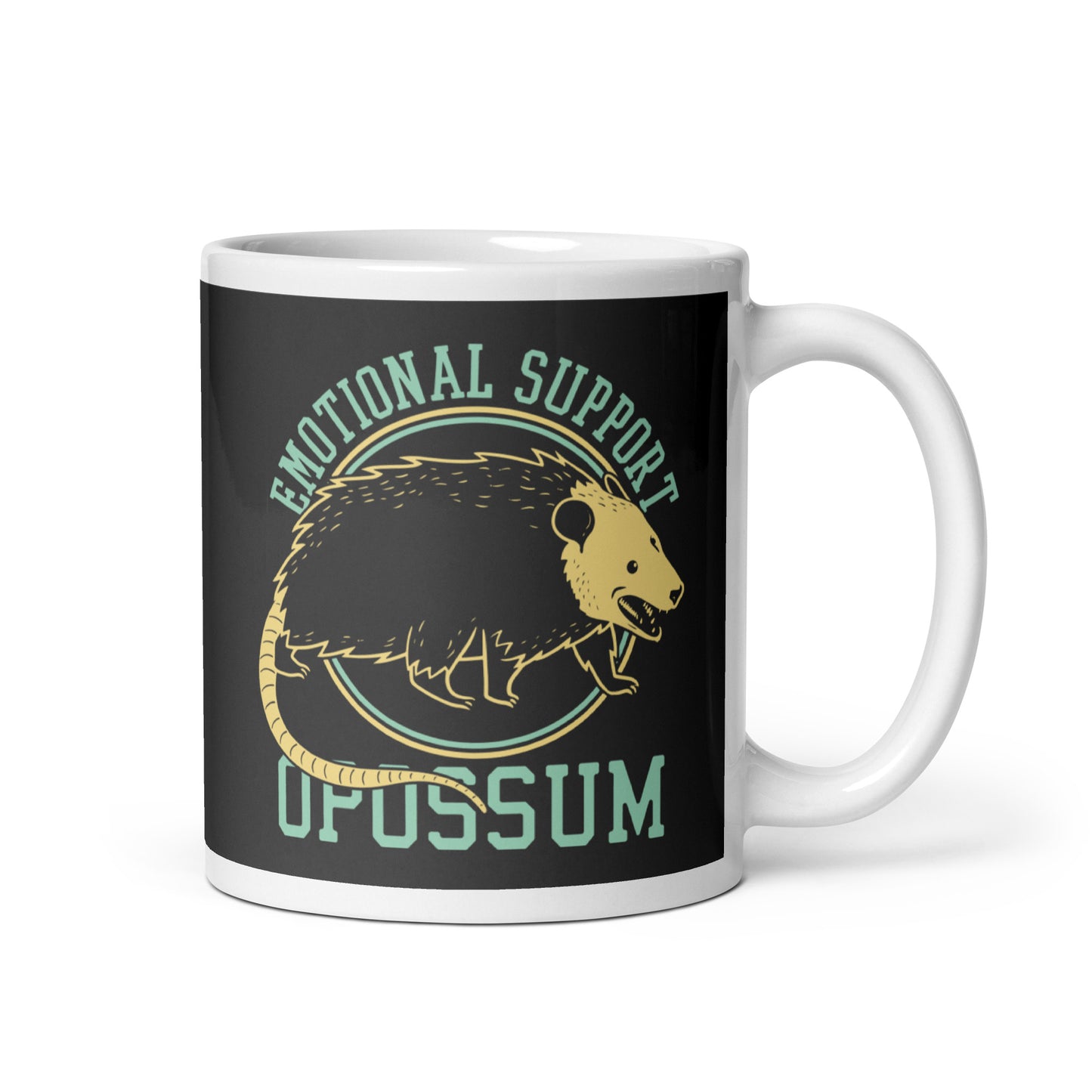 Emotional Support Opossum Mug