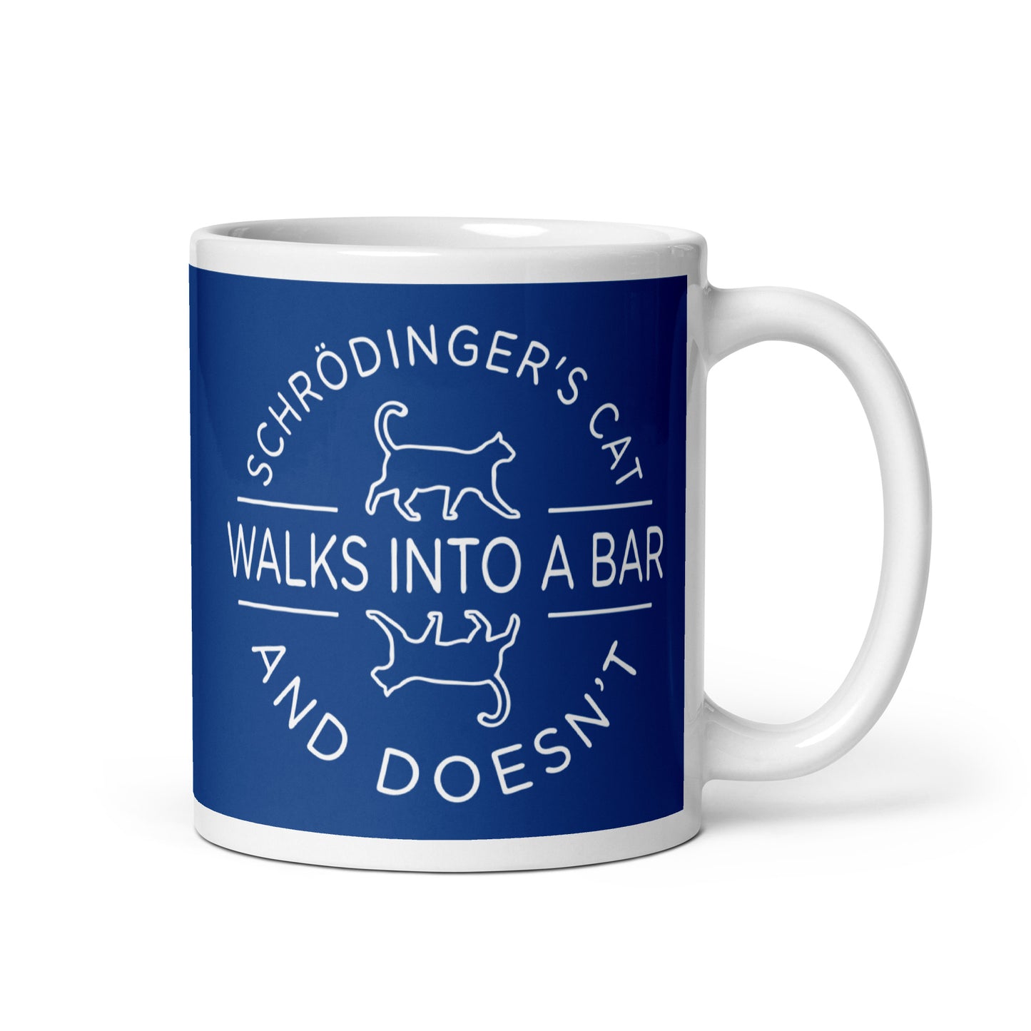 Schrodinger's Cat Walks Into A Bar Mug