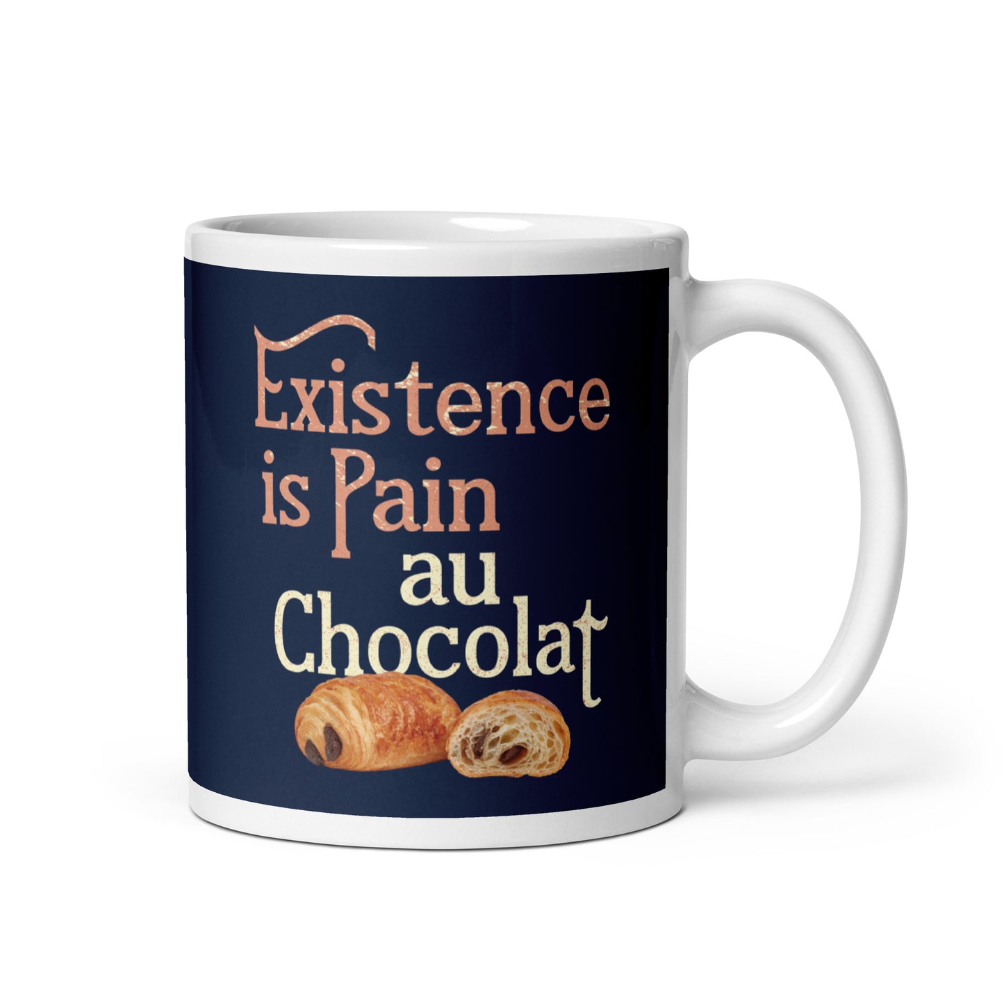 Existence Is Pain Au Chocolat Mug