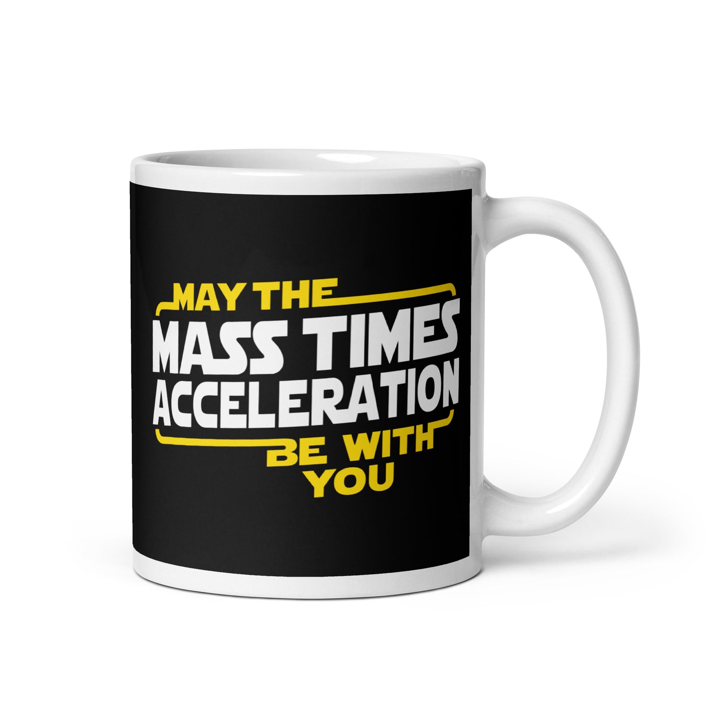 May The Mass x Acceleration Mug