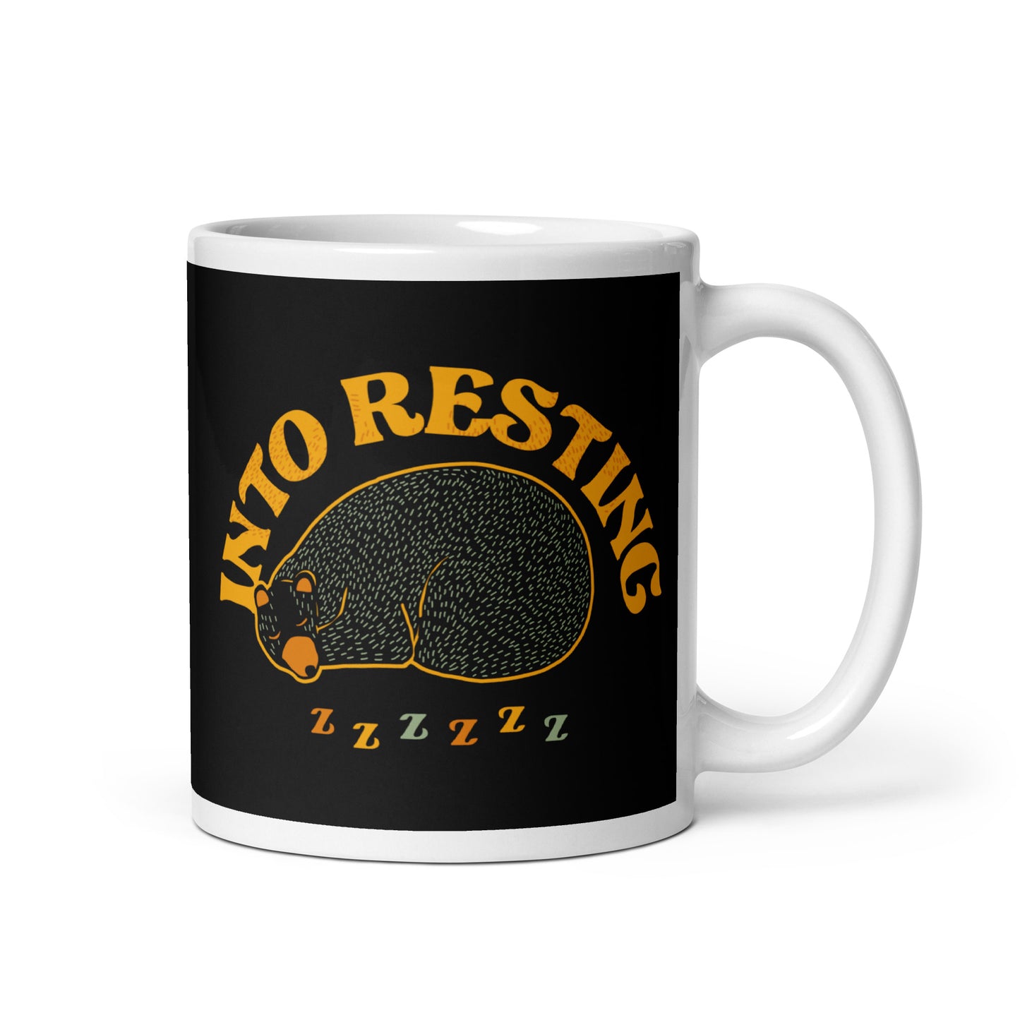 Into Resting Mug