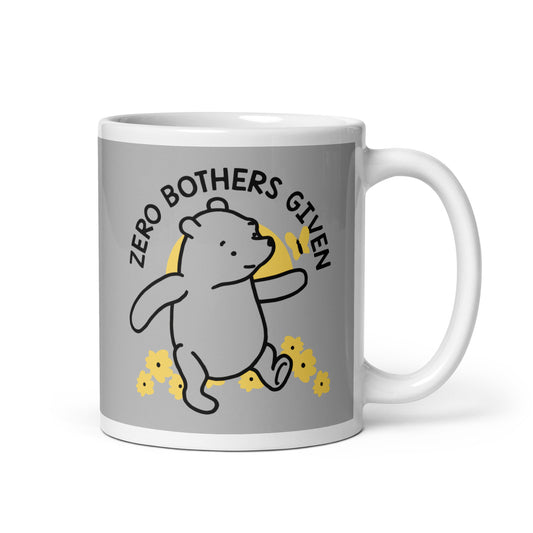 Zero Bothers Given Mug