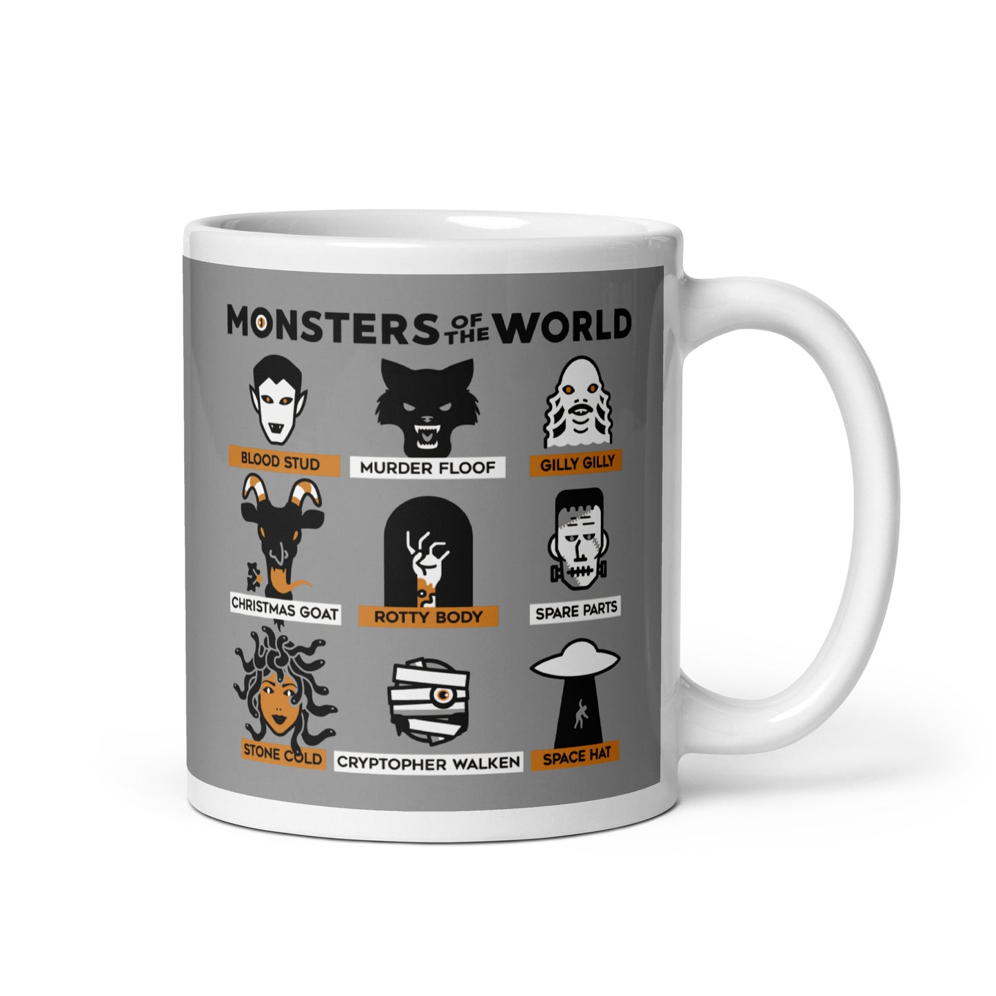 Monsters Of The World Mug