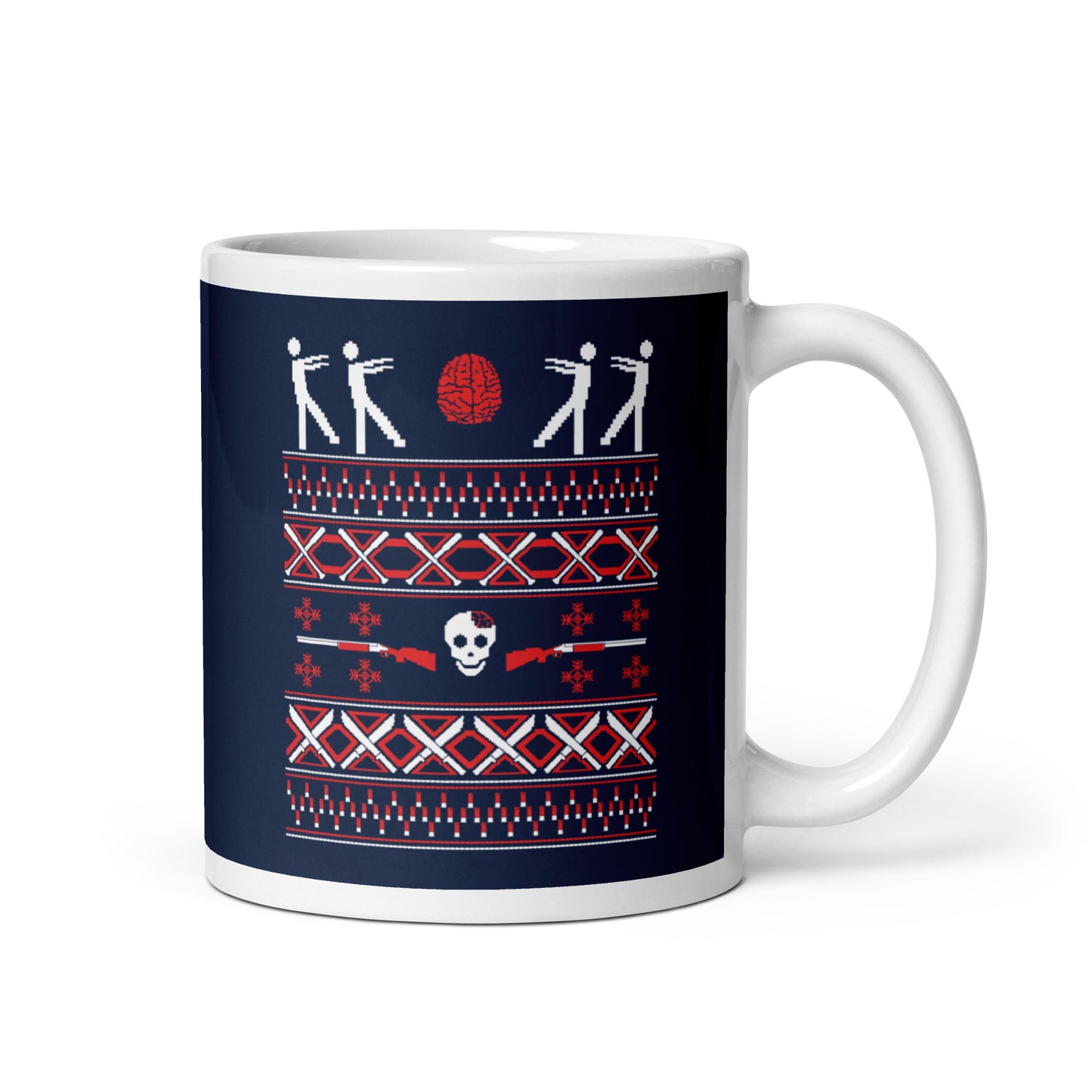 Zombie Christmas Sweater Mug