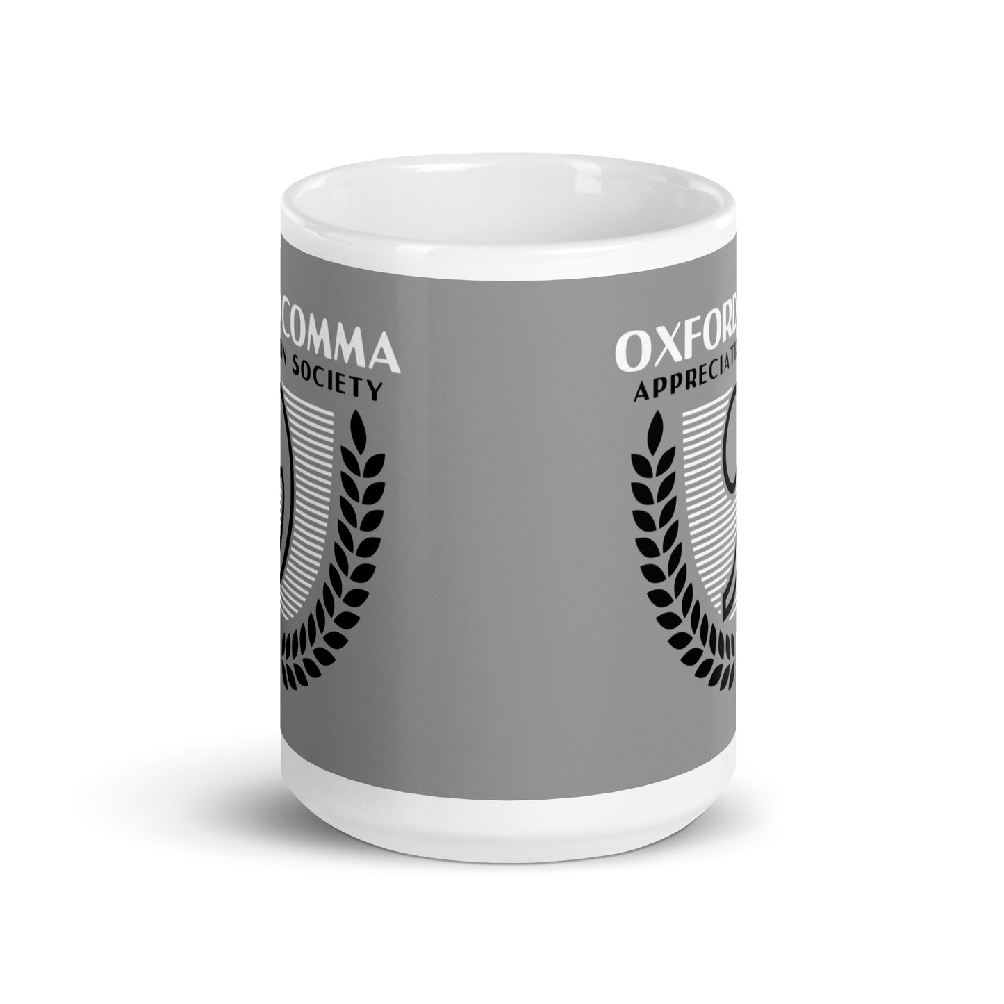 Oxford Comma Appreciation Society Mug