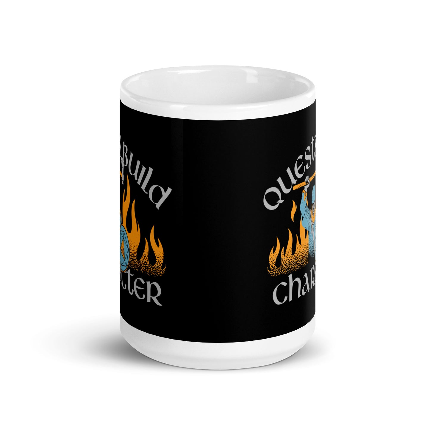 Quests Build Character Mug