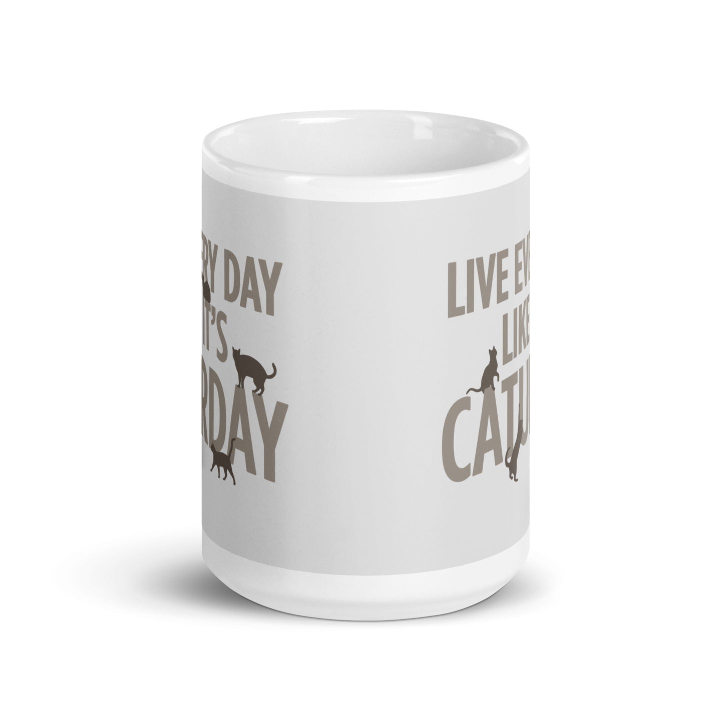 Live Every Day Like It's Caturday Mug