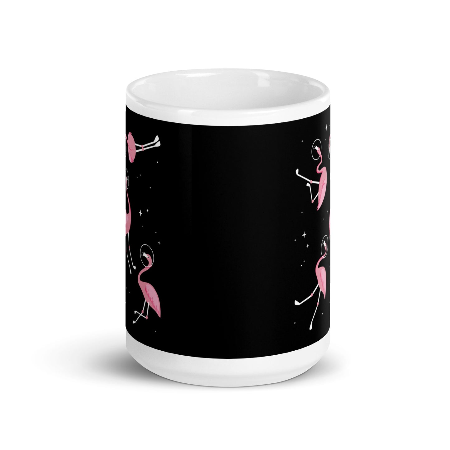 Flamingos In Space Mug