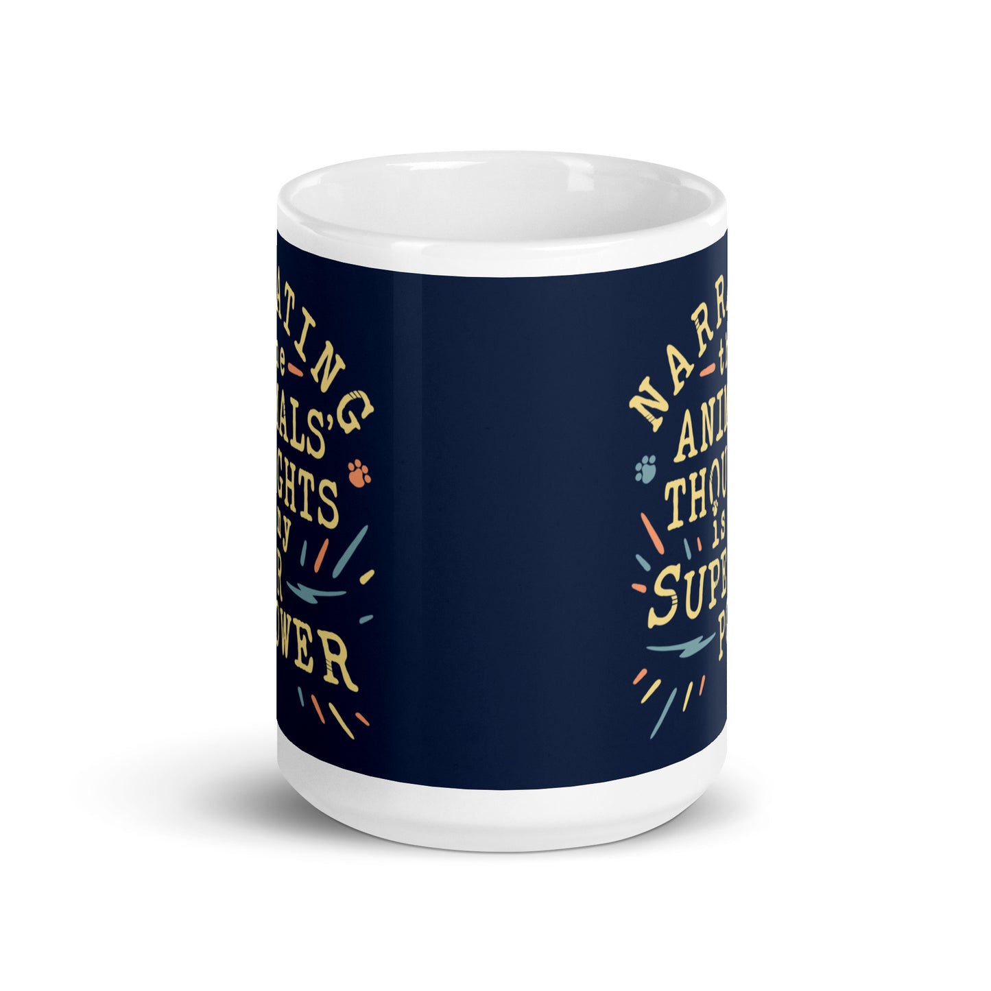 Narrating The Animals Thoughts Mug