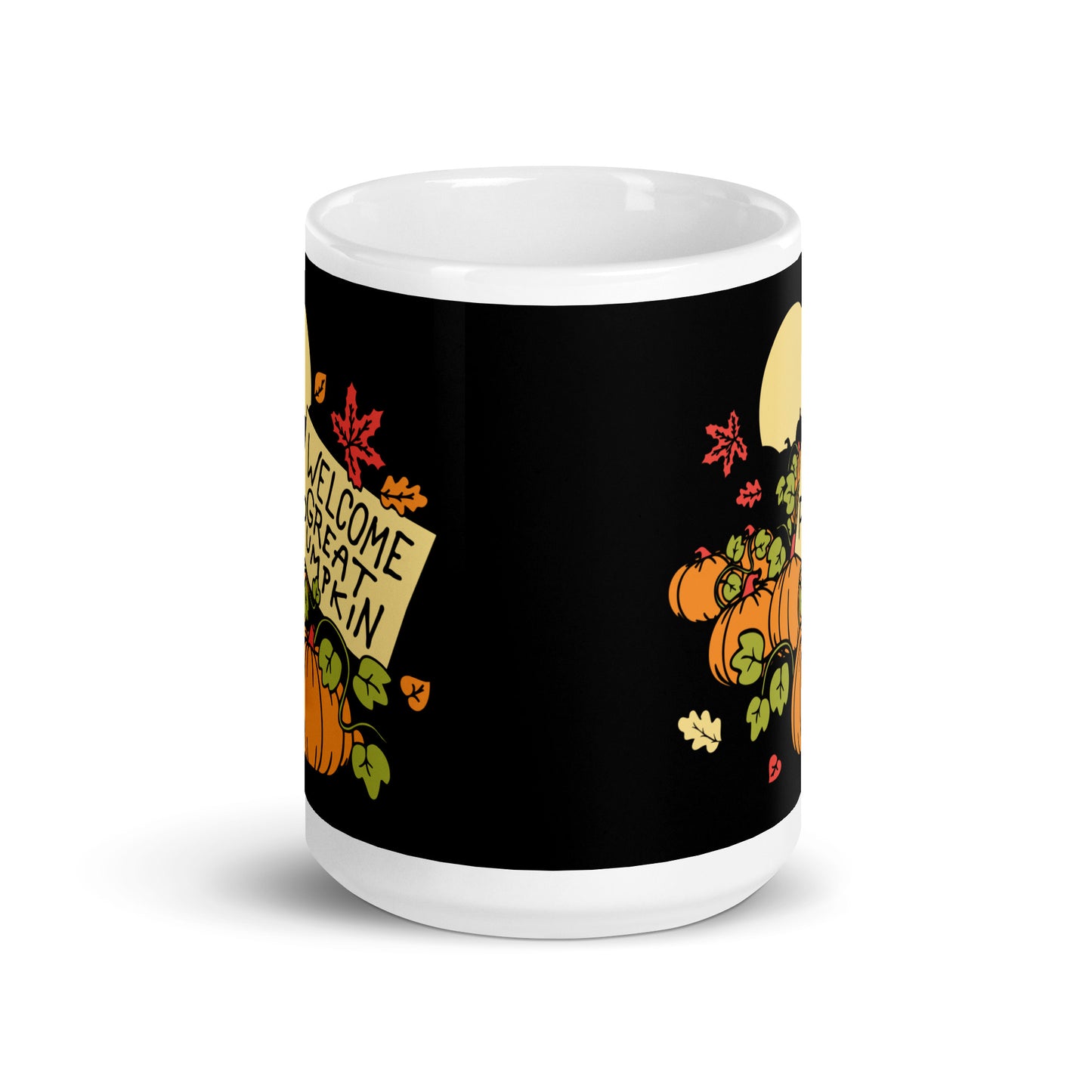 Welcome Great Pumpkin Mug