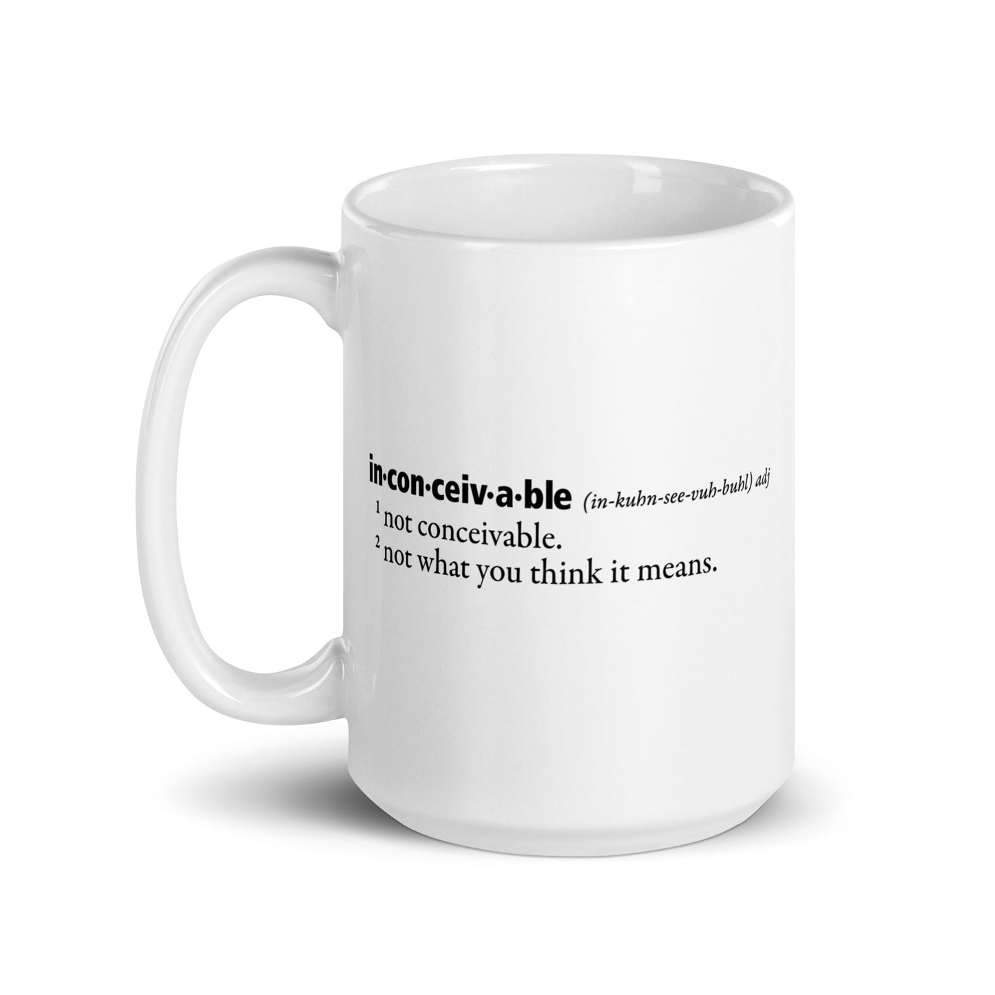 Inconceivable Definition Mug