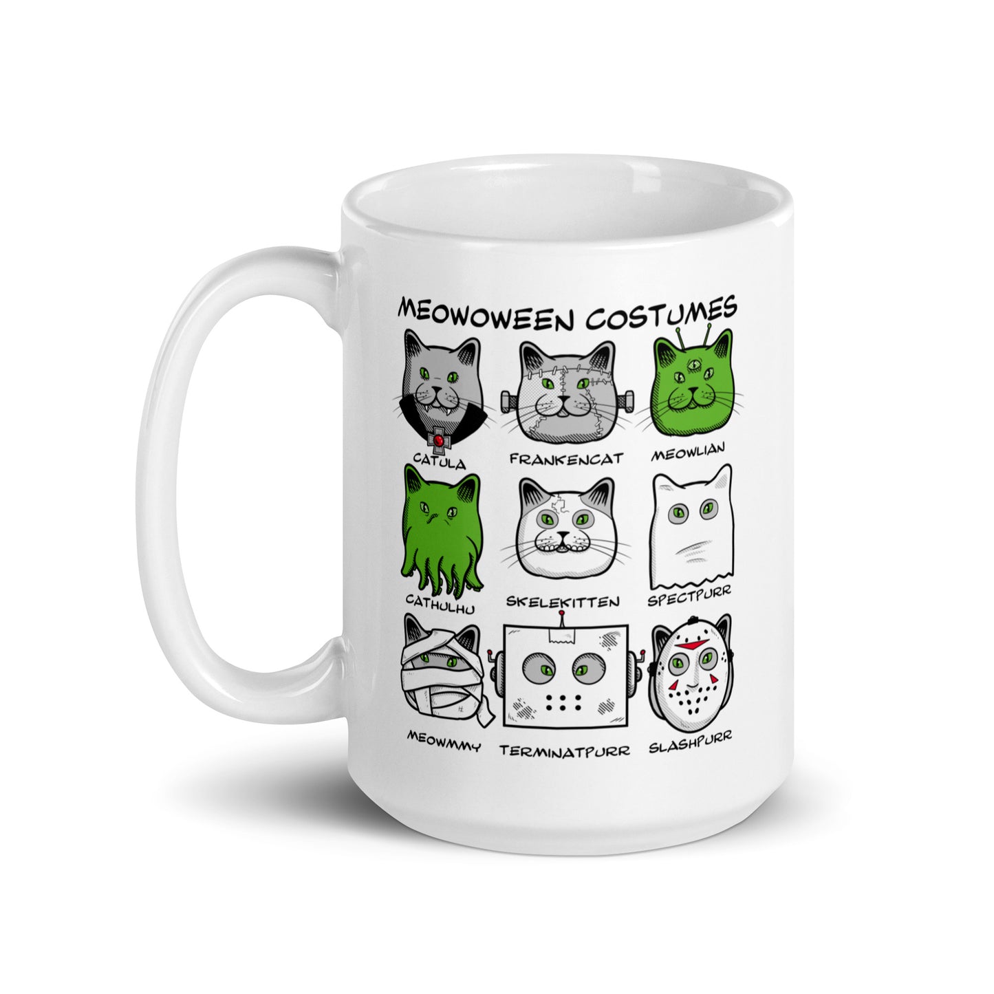 Meowoween Costumes Mug