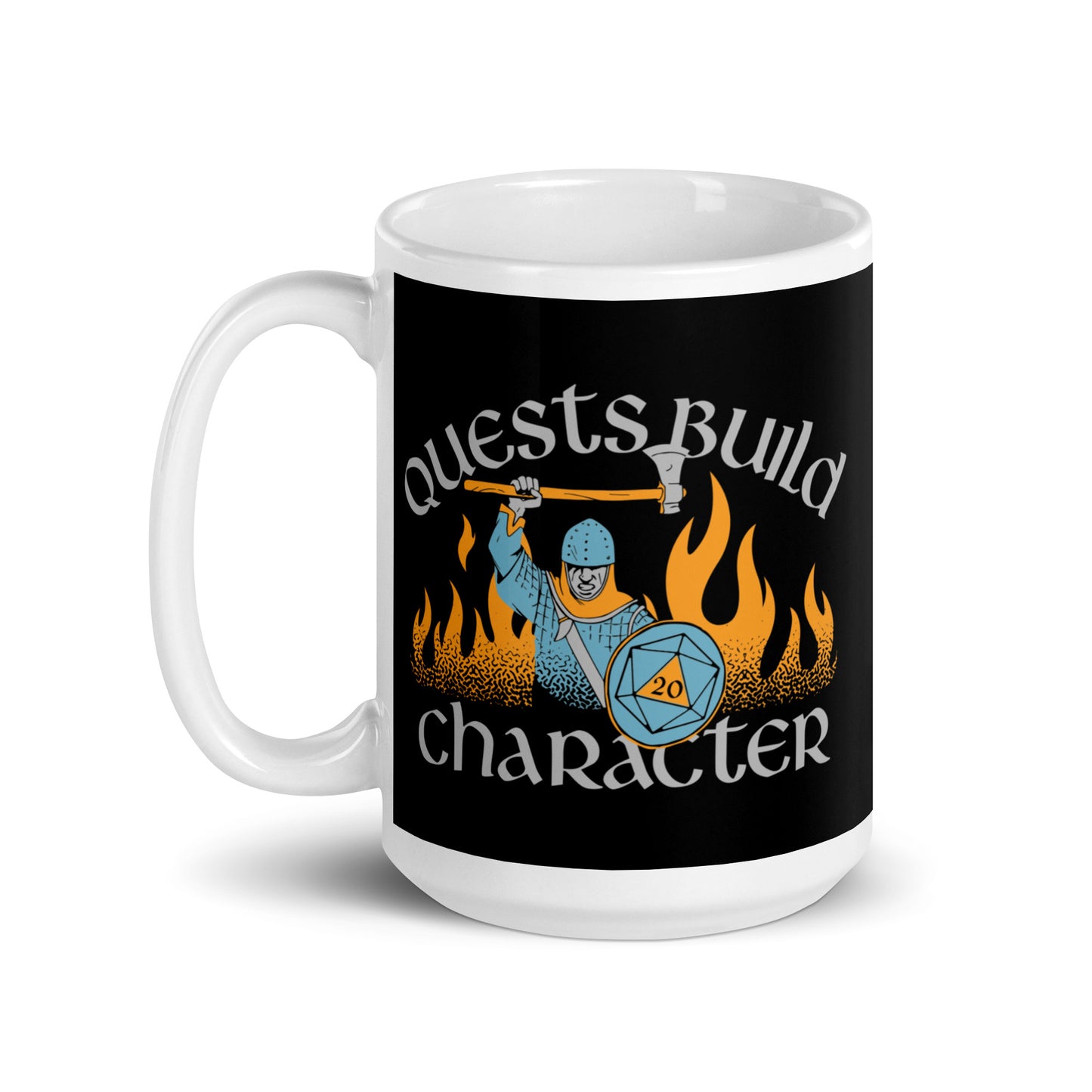 Quests Build Character Mug