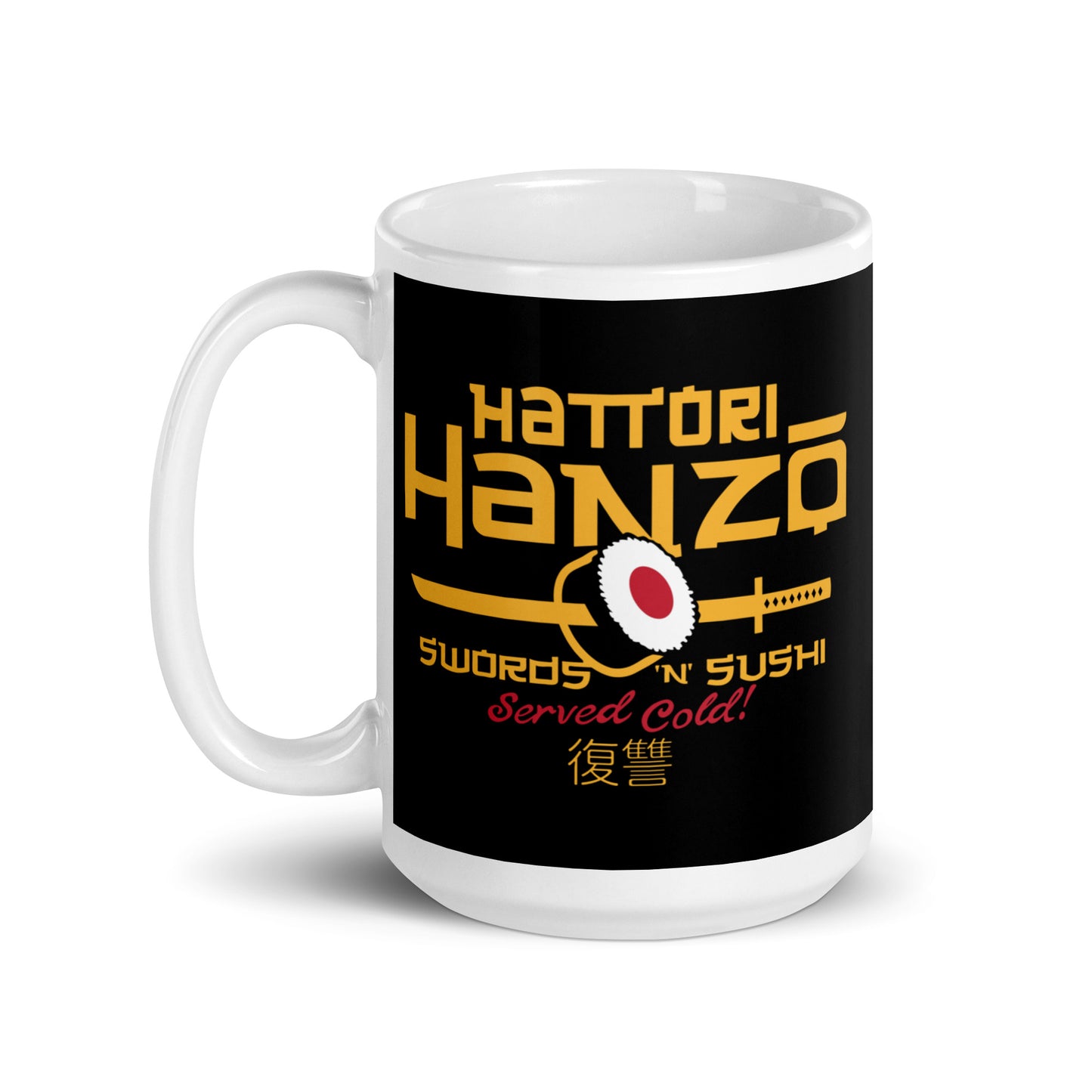 Hattori Hanzo Swords 'n' Sushi Mug