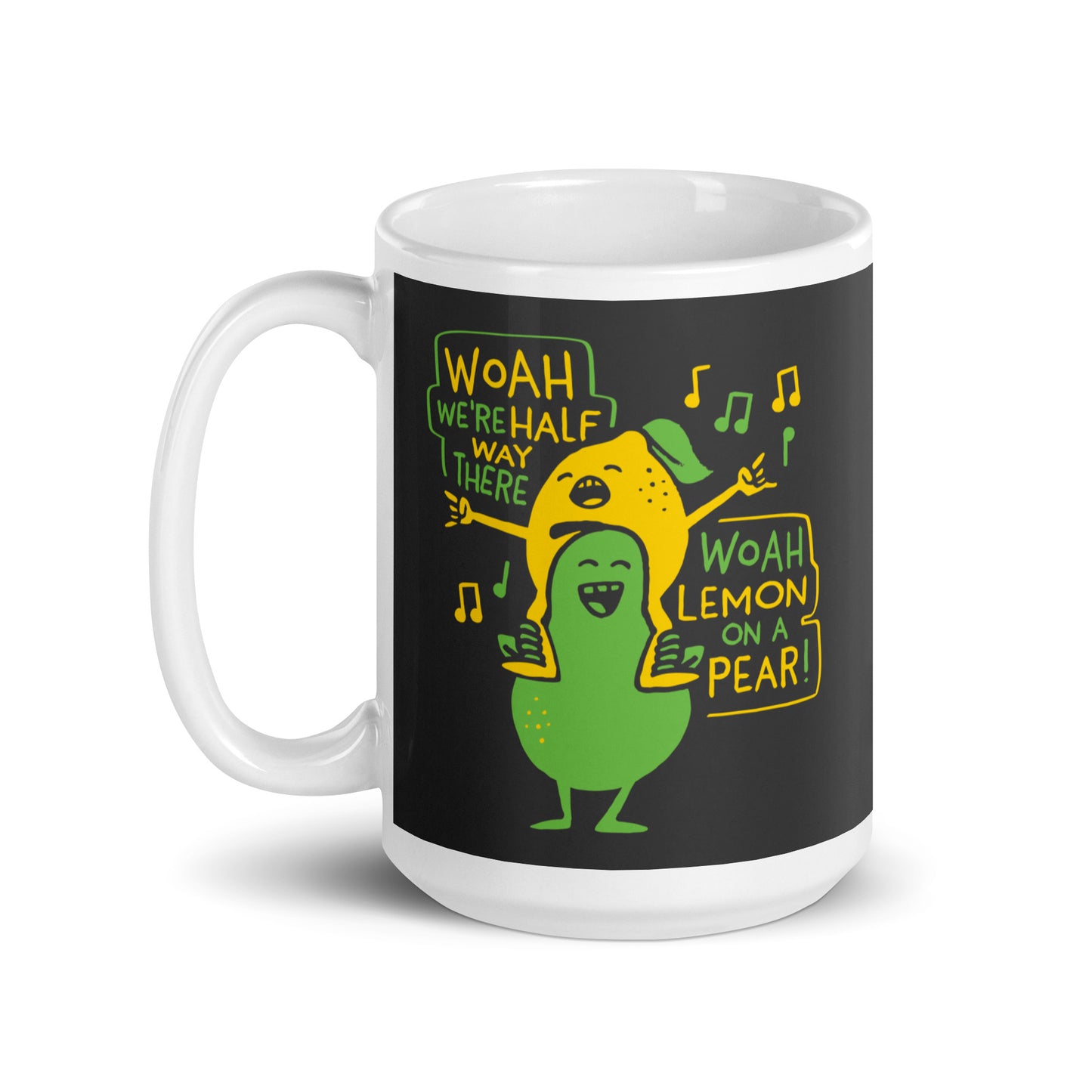 Lemon On A Pear Mug