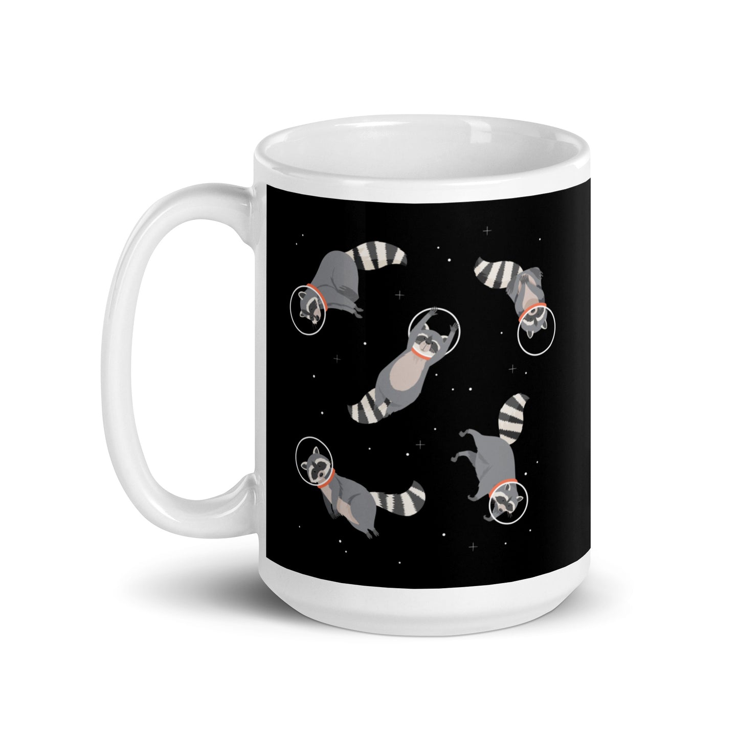 Raccoons In Space Mug