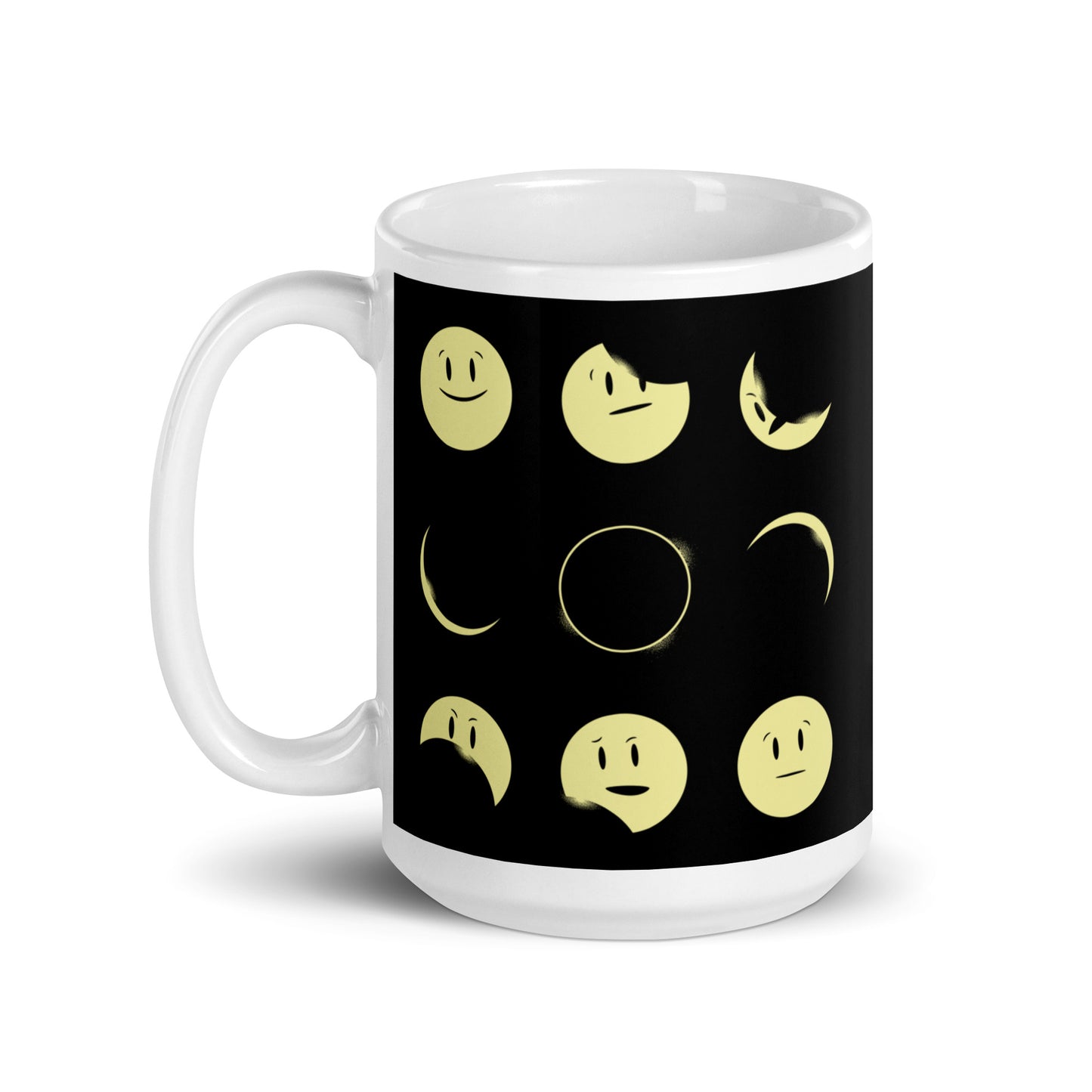 Eclipse Emoji Mug