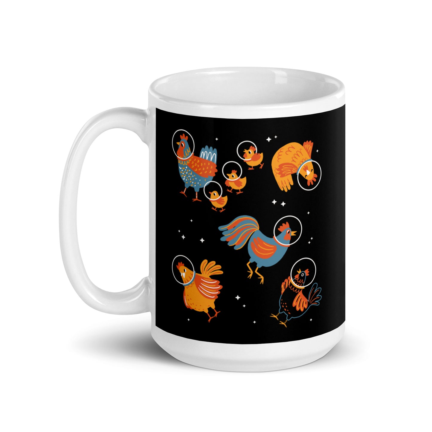 Chickens In Space Mug