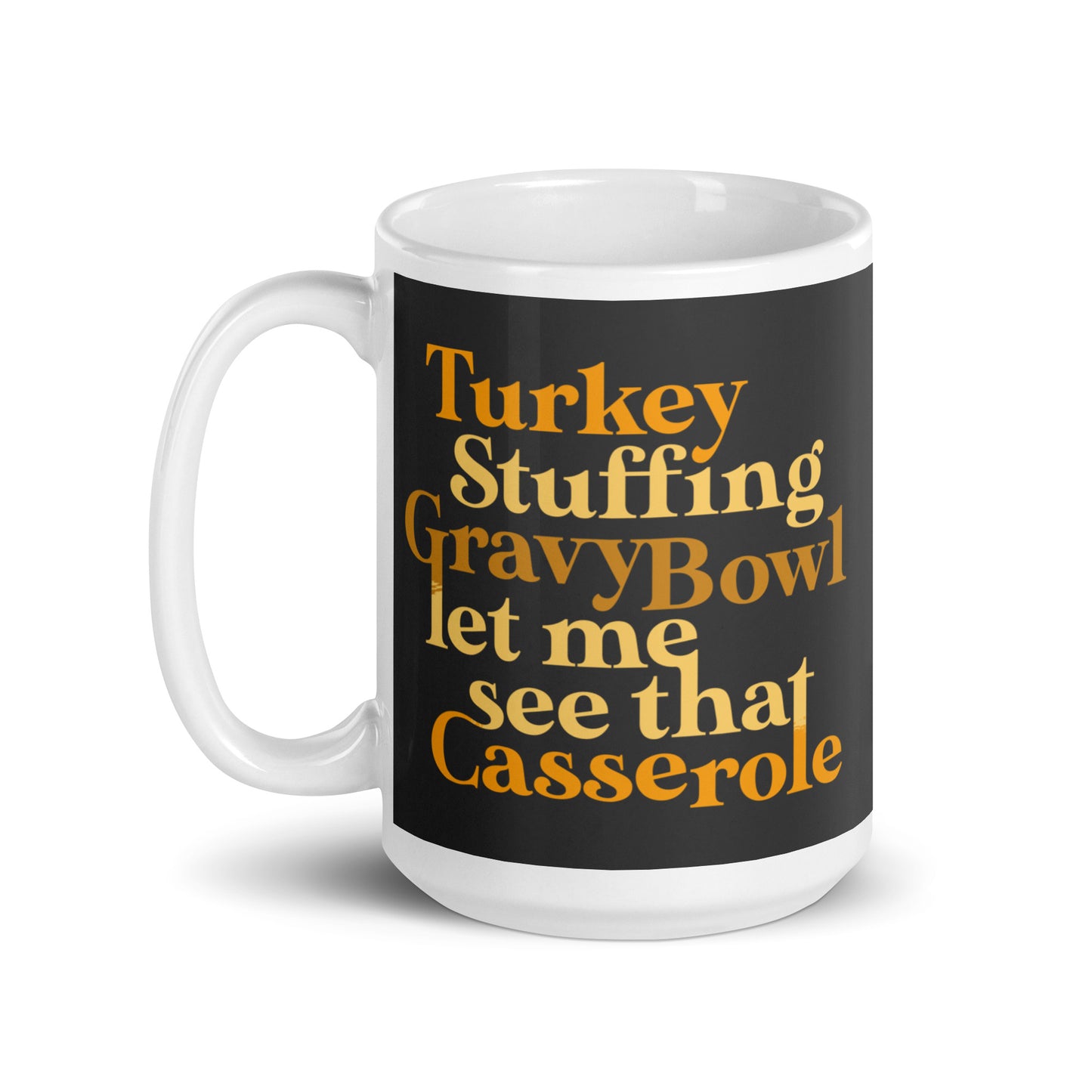 Turkey Stuffing Gravy Bowl Mug