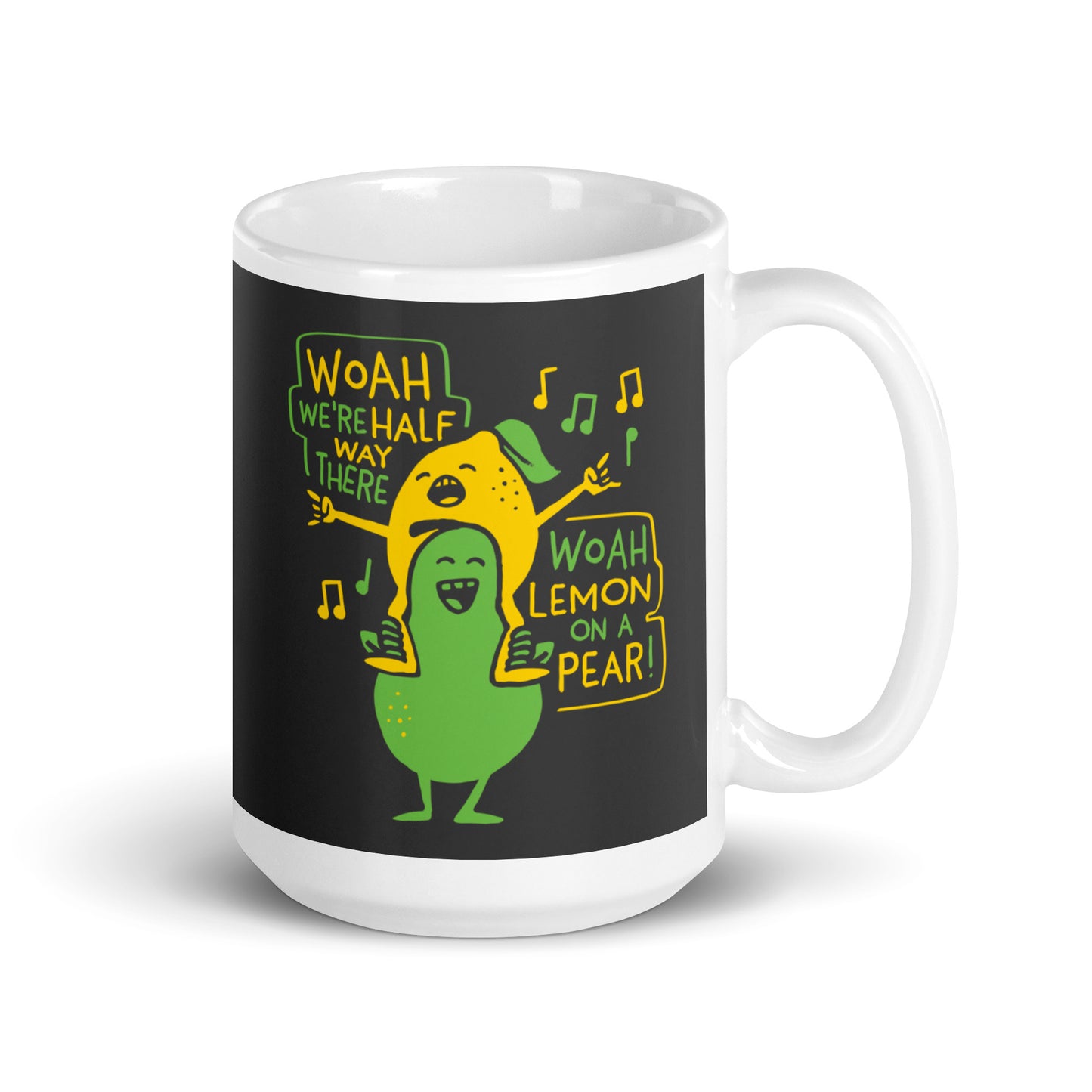 Lemon On A Pear Mug