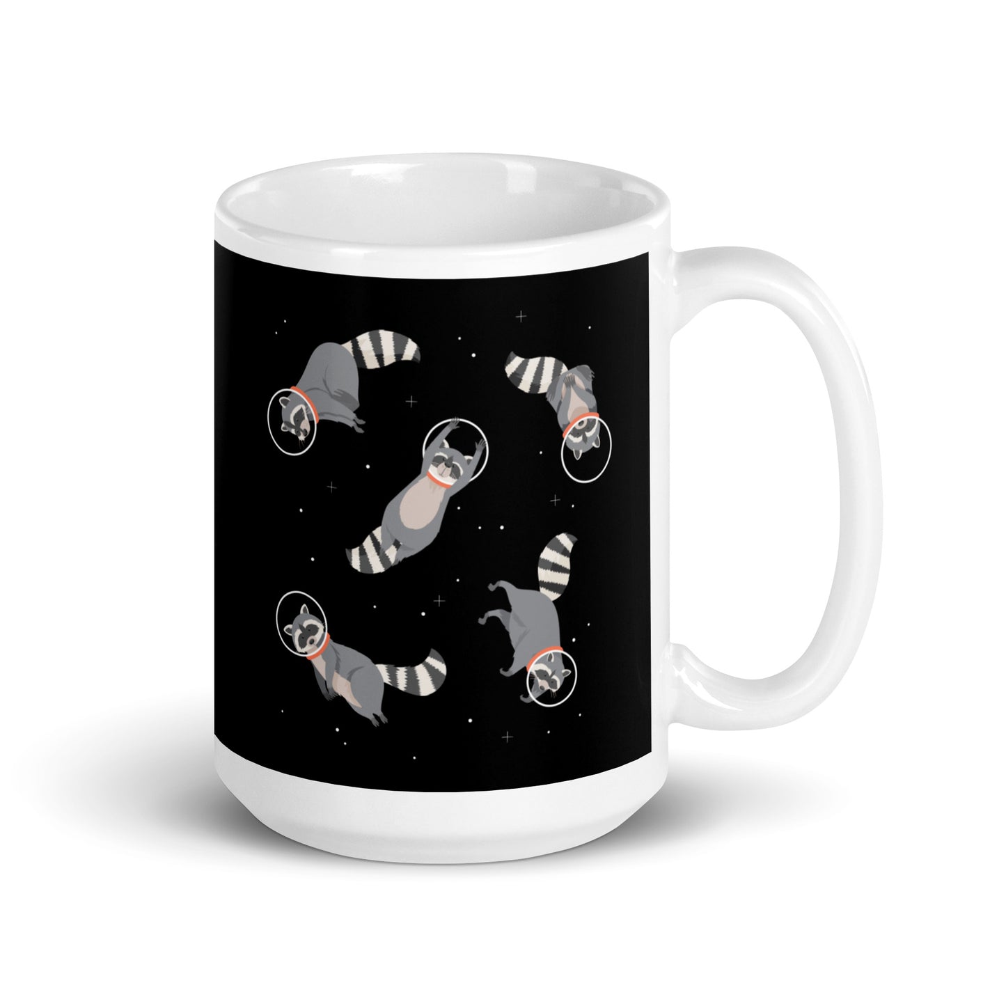 Raccoons In Space Mug