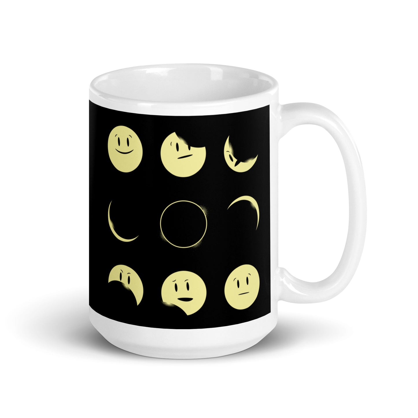 Eclipse Emoji Mug