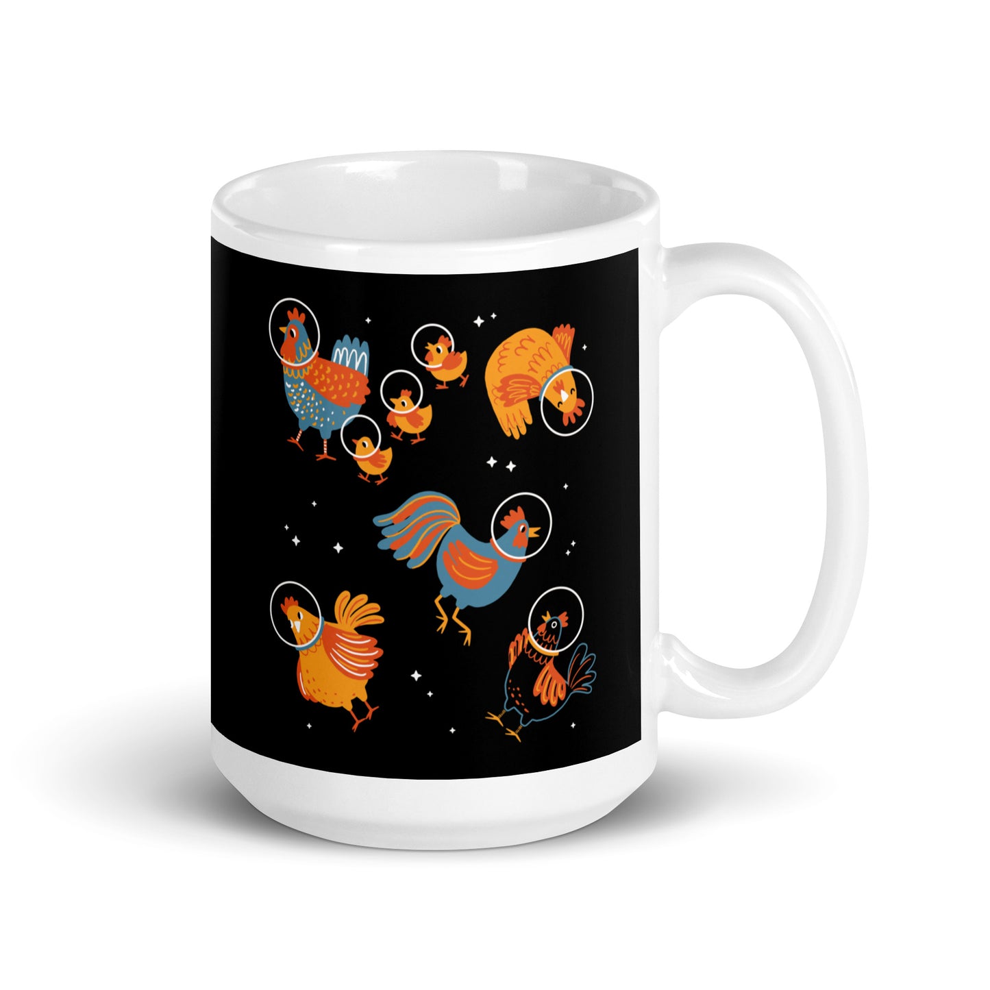 Chickens In Space Mug