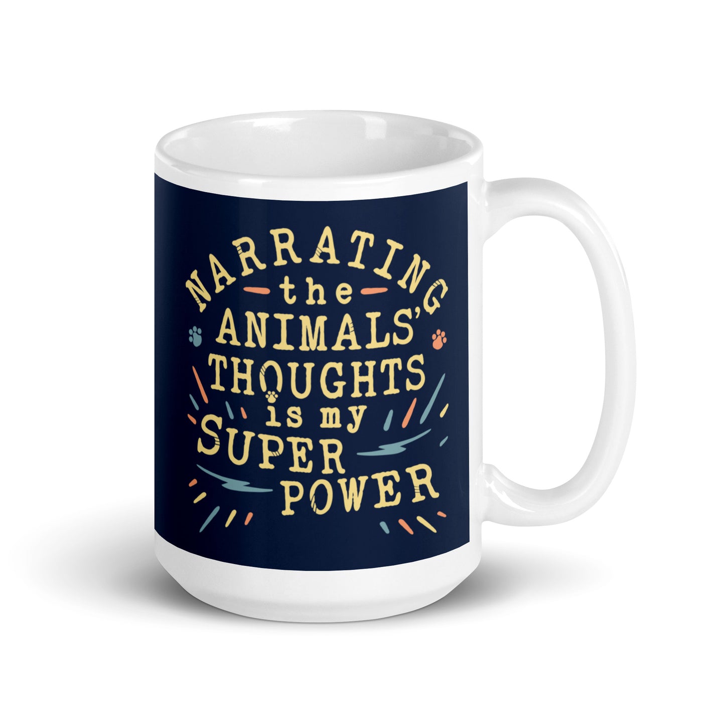 Narrating The Animals Thoughts Mug