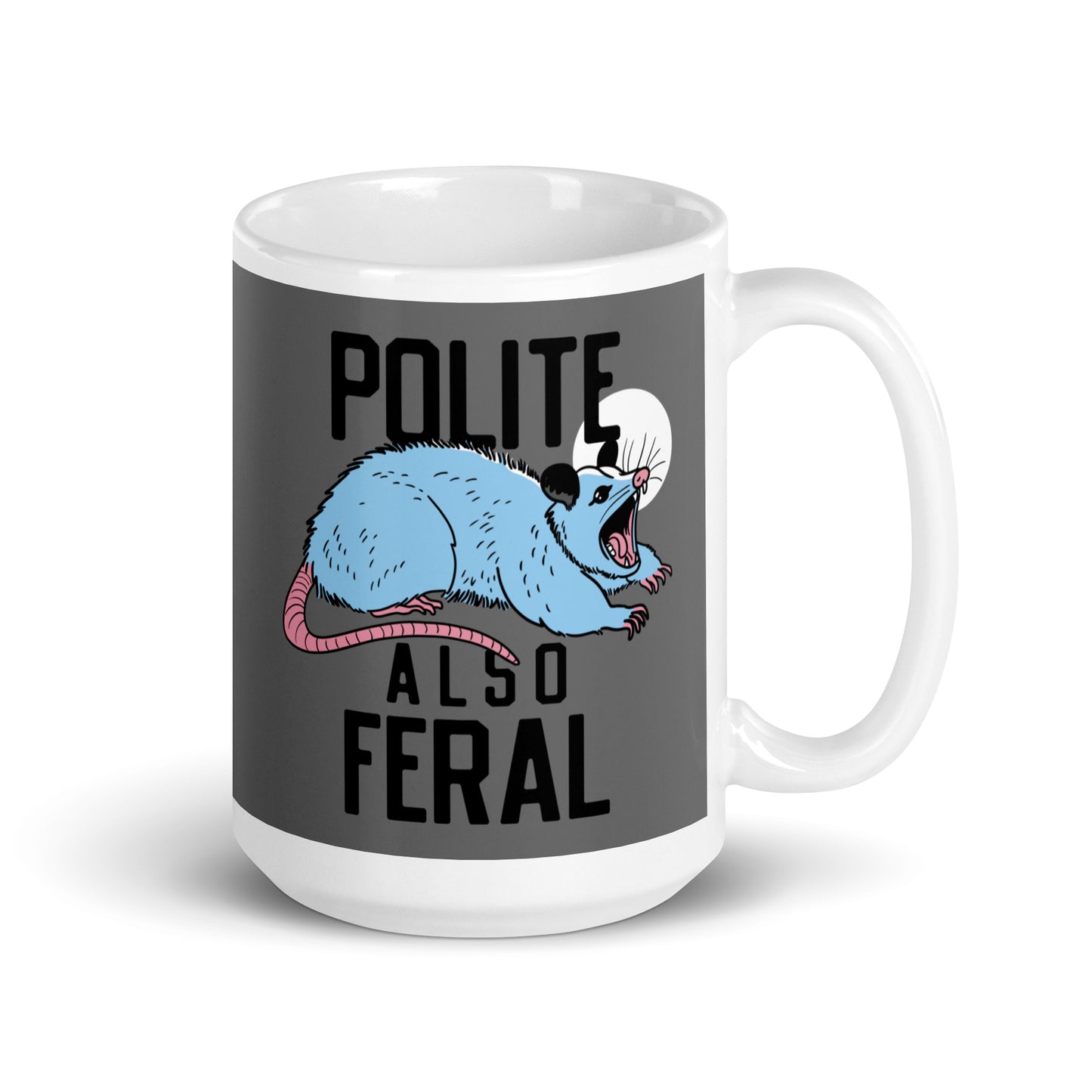 Polite Also Feral Mug