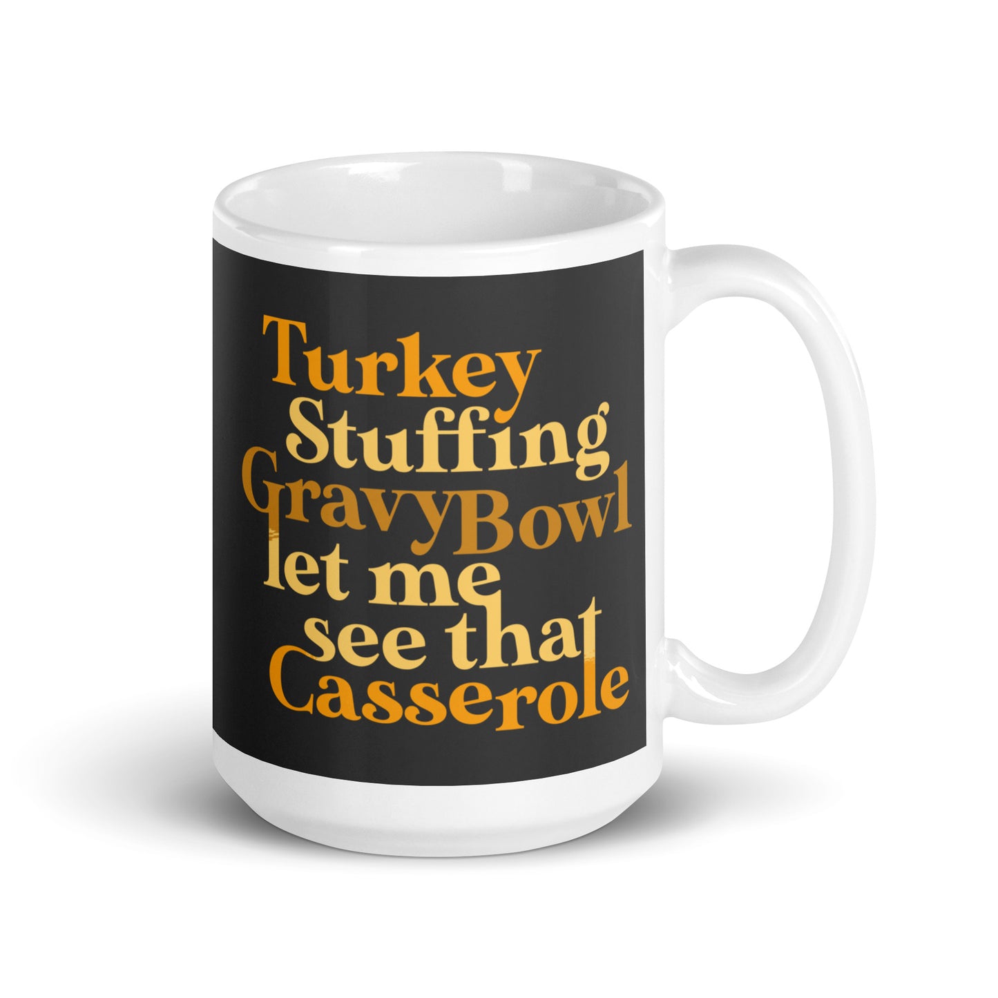 Turkey Stuffing Gravy Bowl Mug