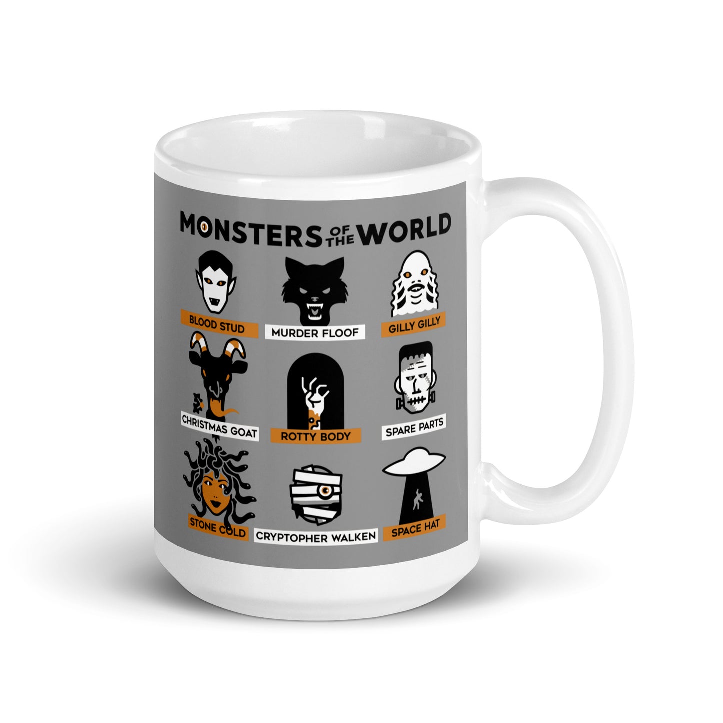 Monsters Of The World Mug