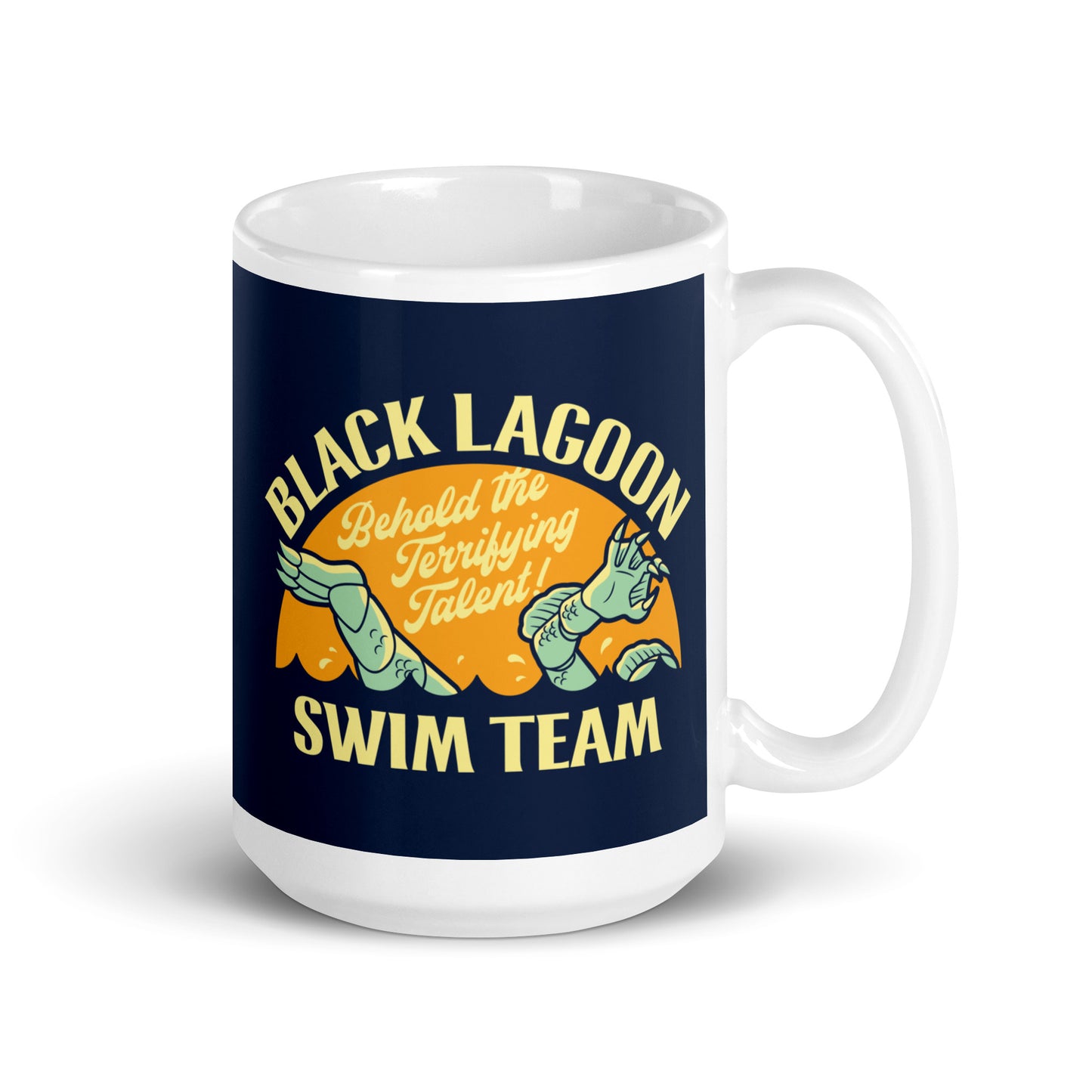 Black Lagoon Swim Team Mug