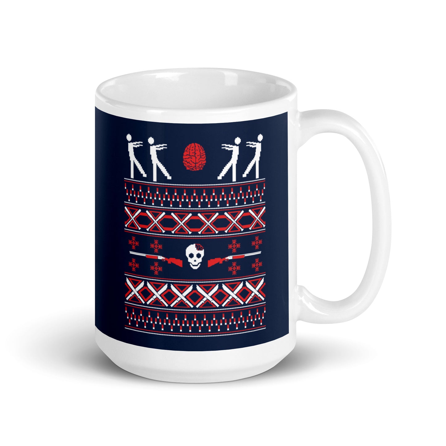 Zombie Christmas Sweater Mug