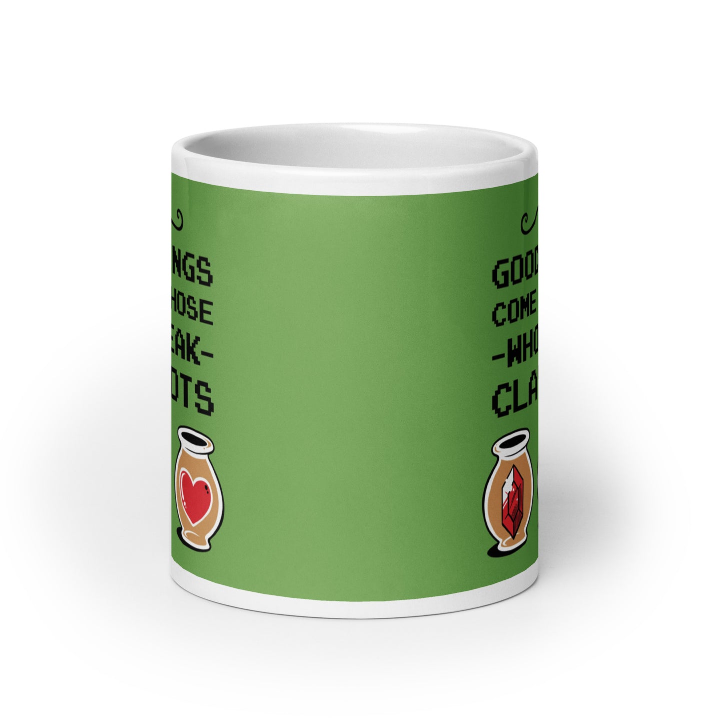 Good Things Come To Those Who Break Clay Pots Mug