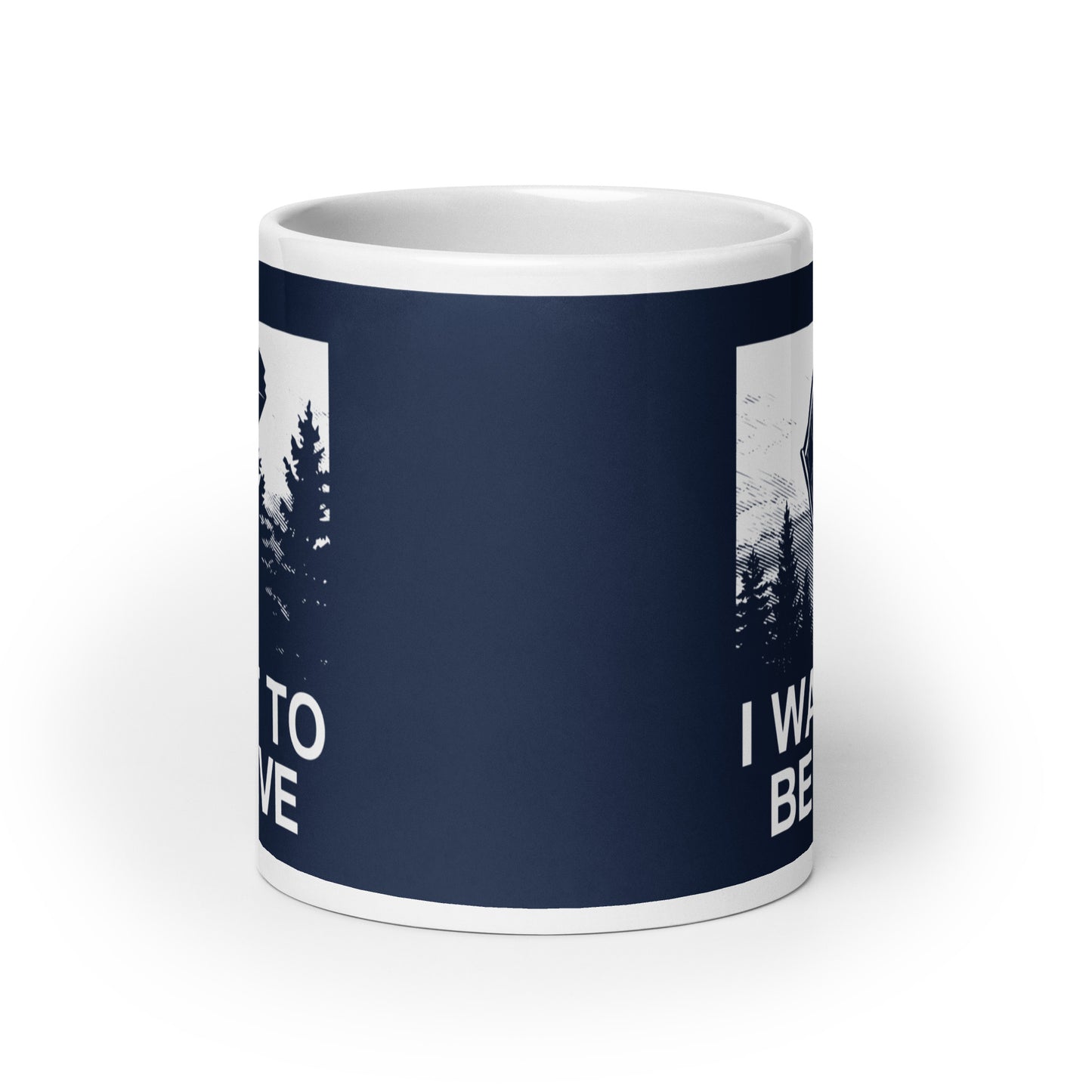 I Want To Believe Tardis Mug