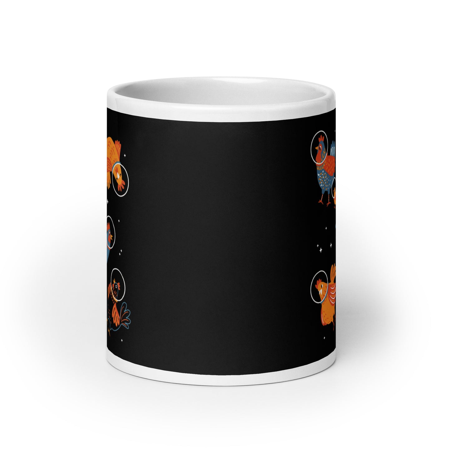 Chickens In Space Mug