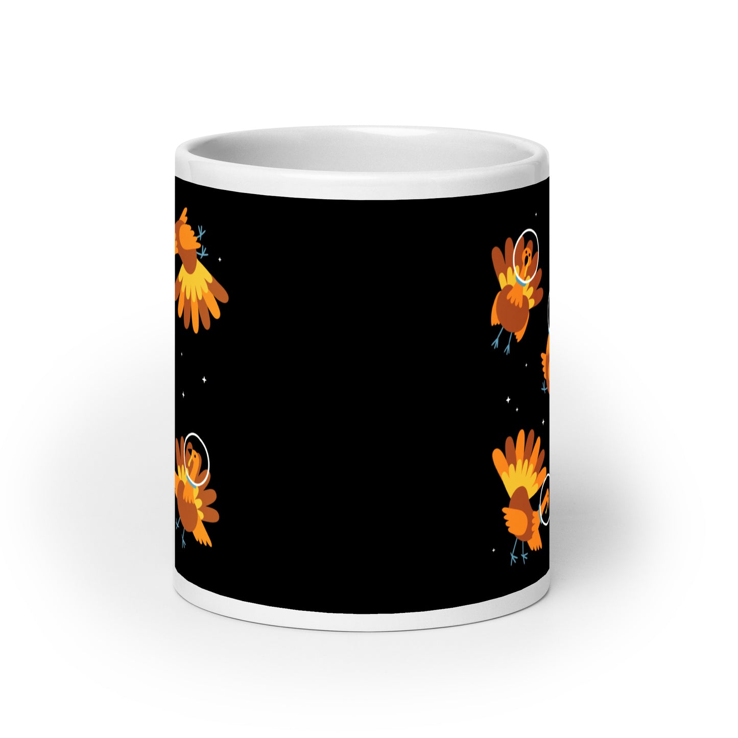 Turkeys In Space Mug