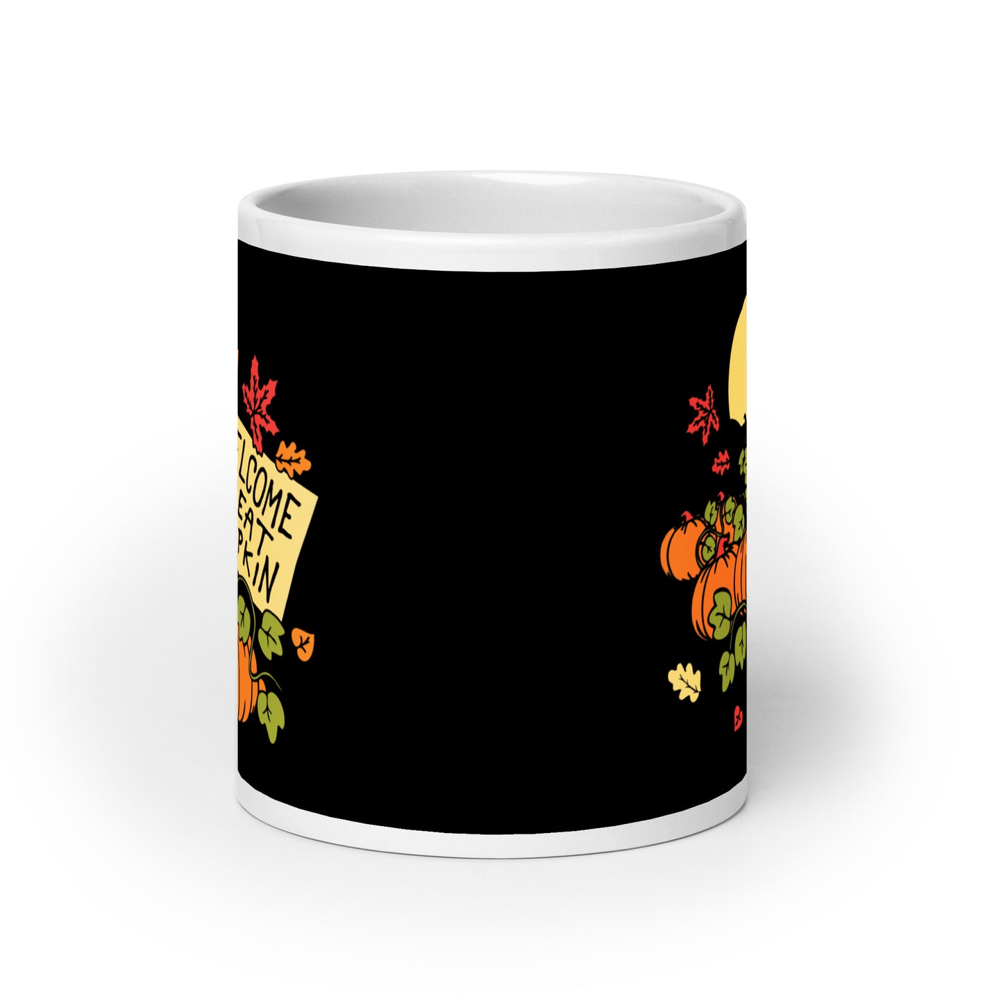 Welcome Great Pumpkin Mug