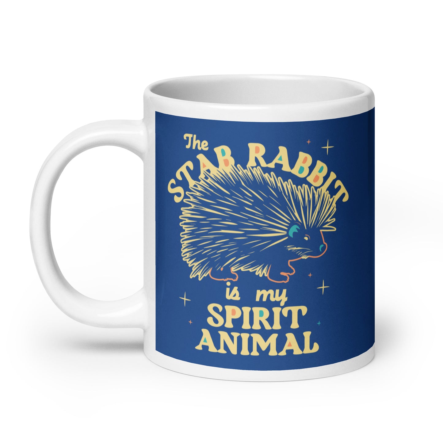 The Stab Rabbit Is My Spirit Animal Mug