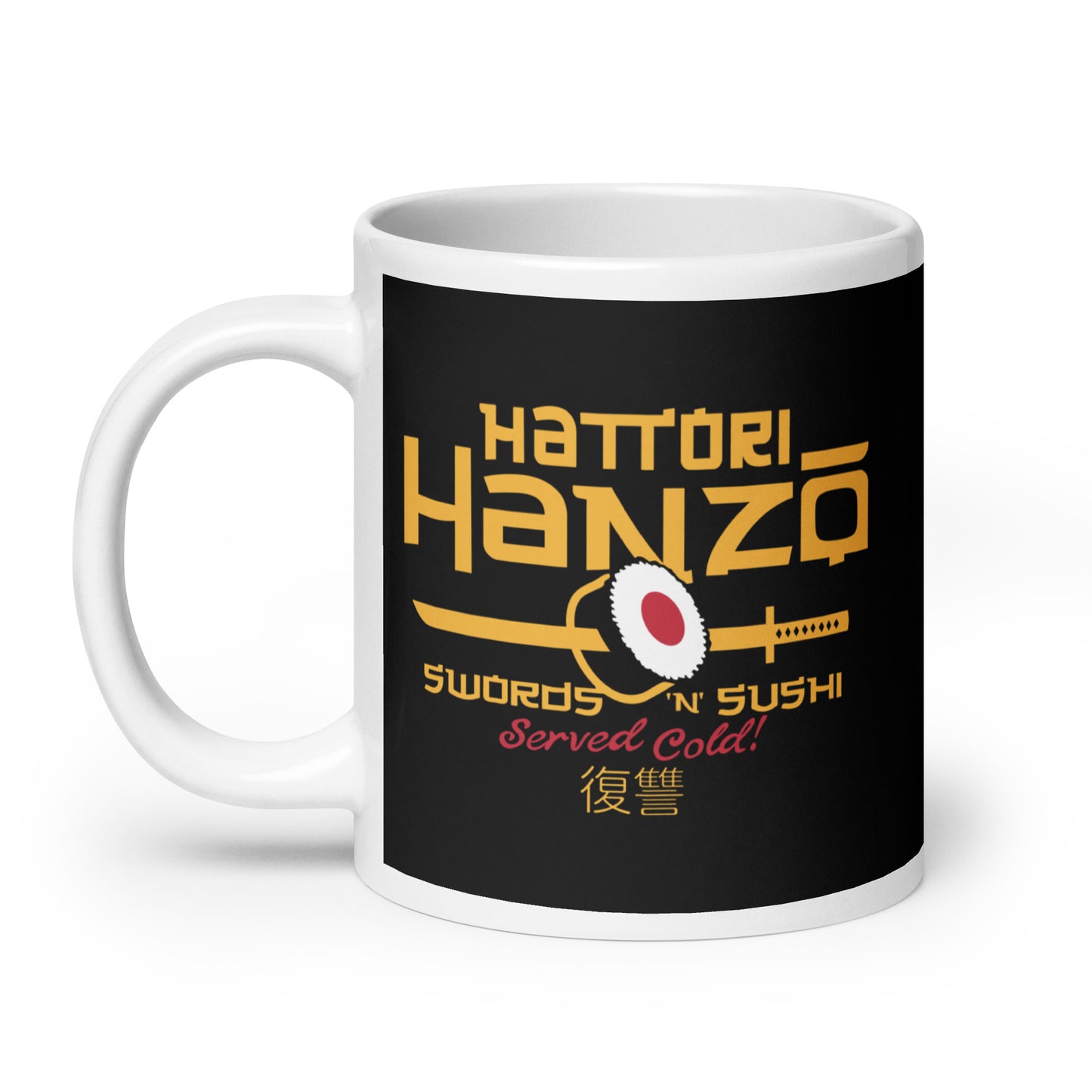 Hattori Hanzo Swords 'n' Sushi Mug