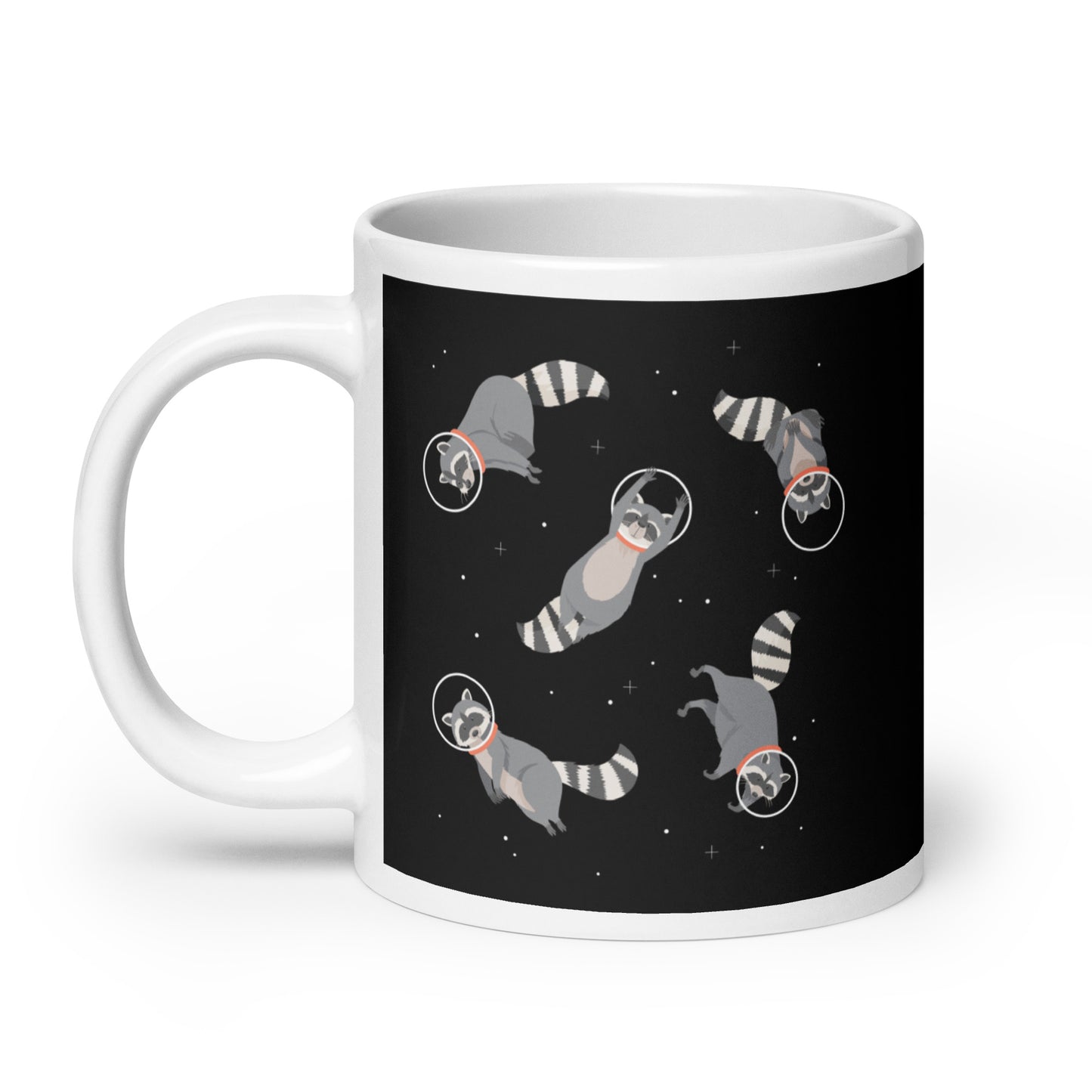 Raccoons In Space Mug