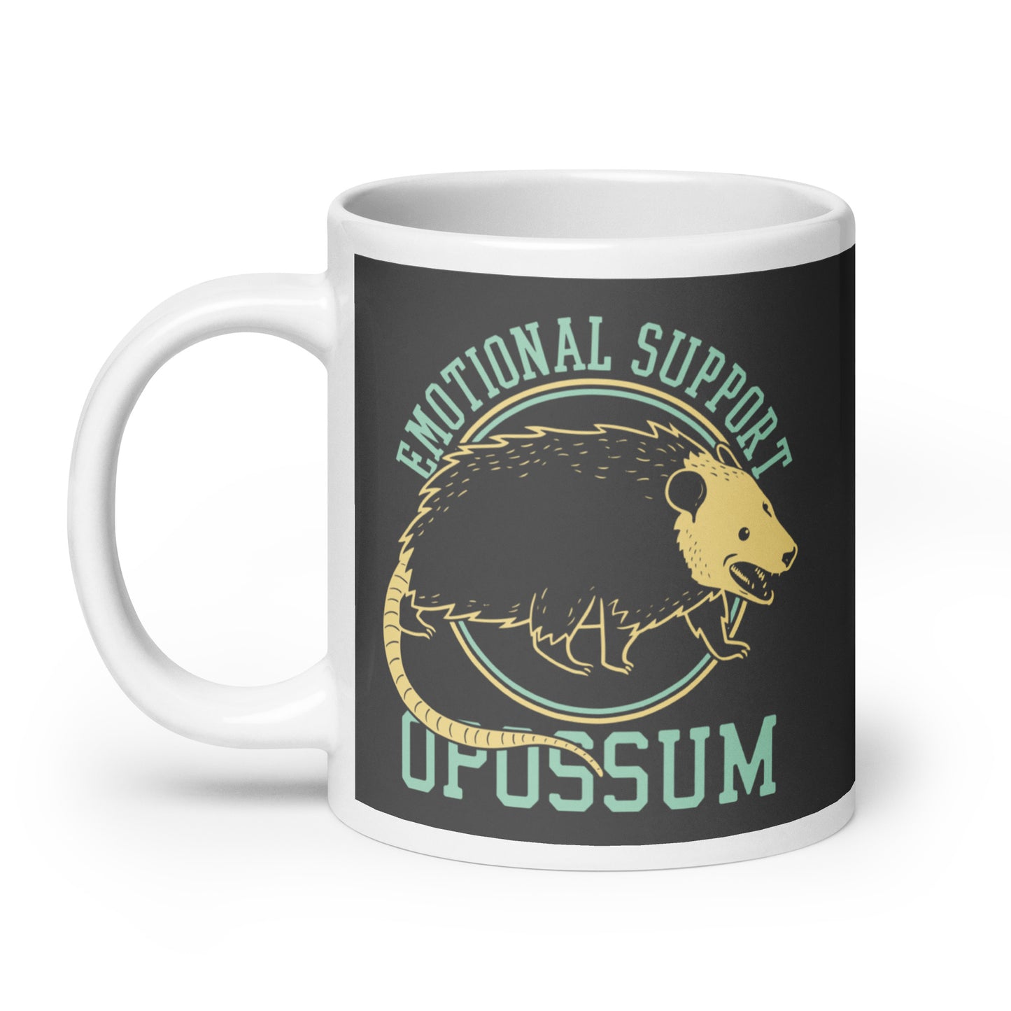 Emotional Support Opossum Mug