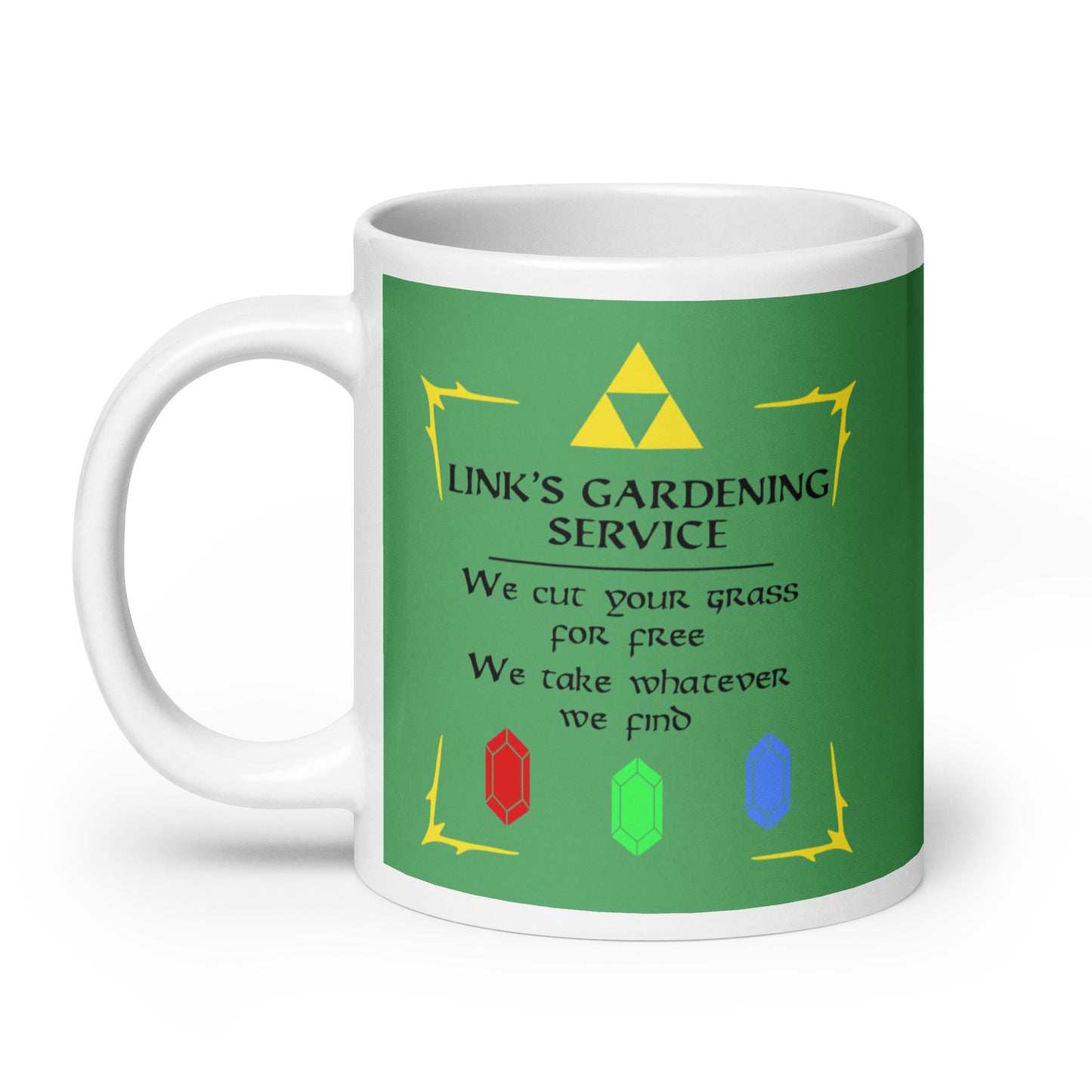 Link's Gardening Service Mug